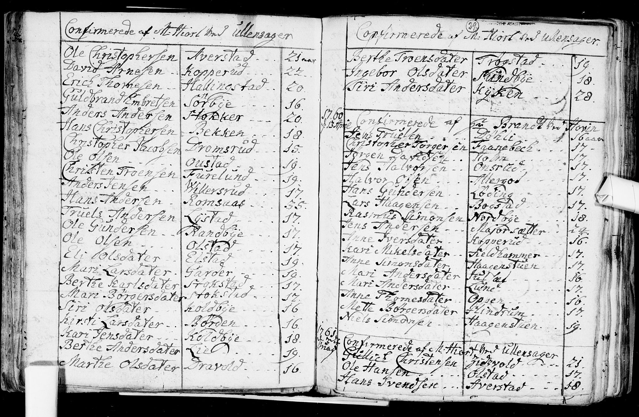 Ullensaker prestekontor Kirkebøker, SAO/A-10236a/F/Fa/L0008: Parish register (official) no. I 8, 1738-1810, p. 29