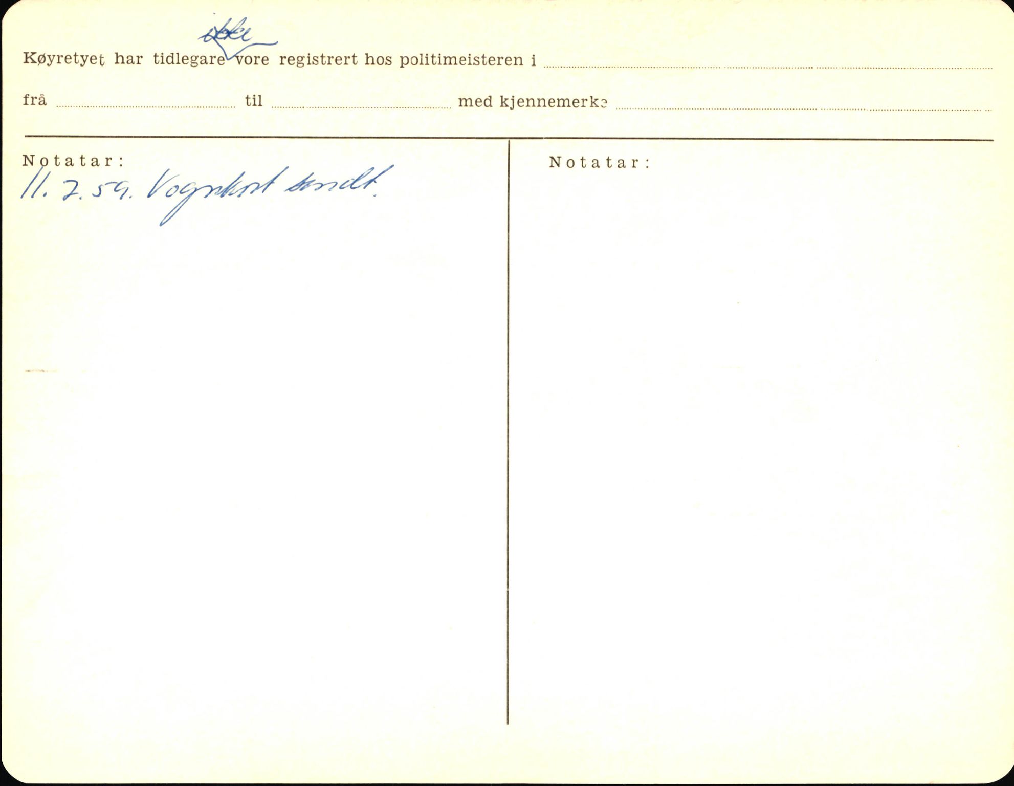 Statens vegvesen, Sogn og Fjordane vegkontor, AV/SAB-A-5301/4/F/L0003: Registerkort utmeldte Fjordane S1000-2499, 1930-1961, p. 47