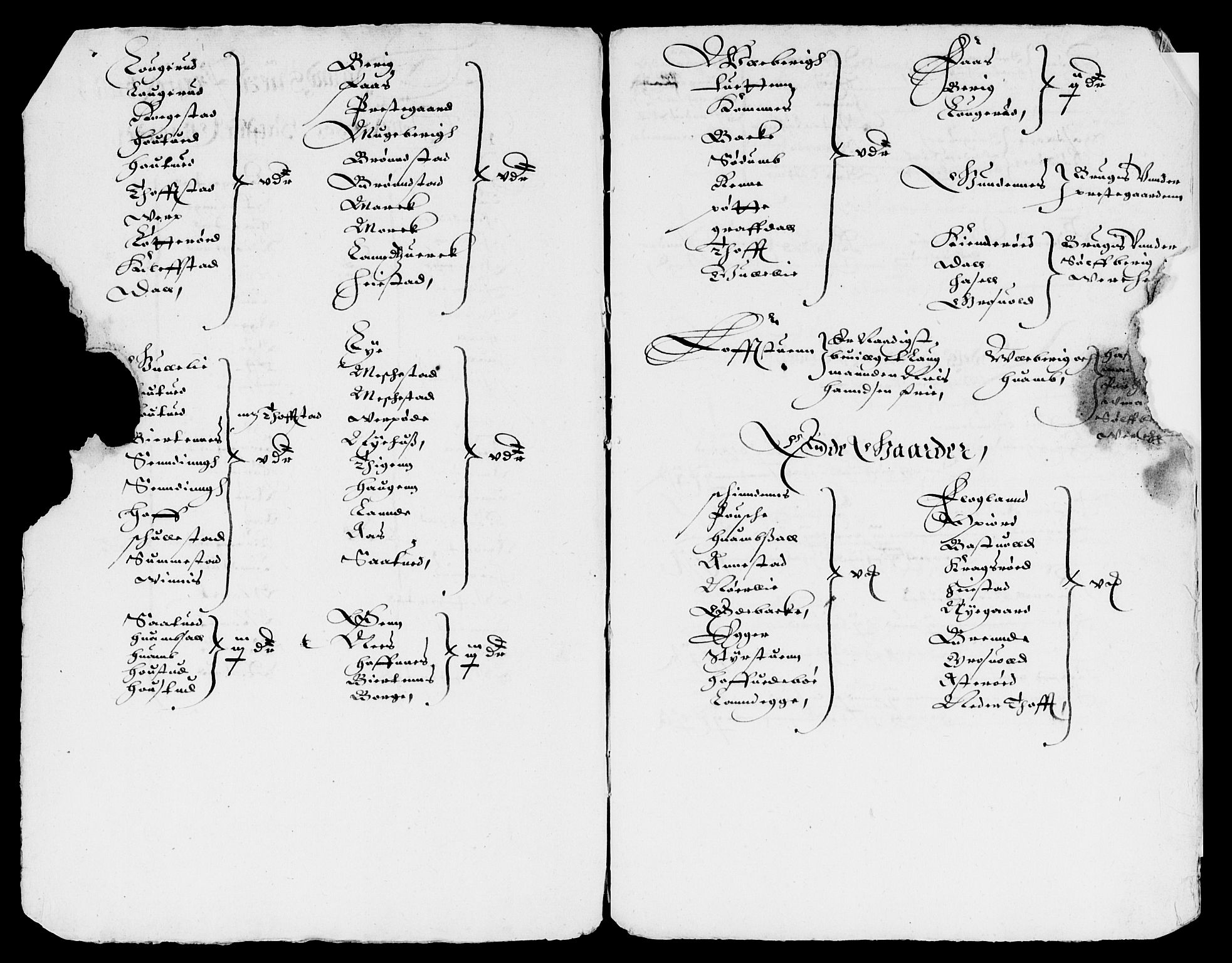 Rentekammeret inntil 1814, Reviderte regnskaper, Lensregnskaper, AV/RA-EA-5023/R/Rb/Rbn/L0001: Numedal og Sandsvær len, 1628-1638