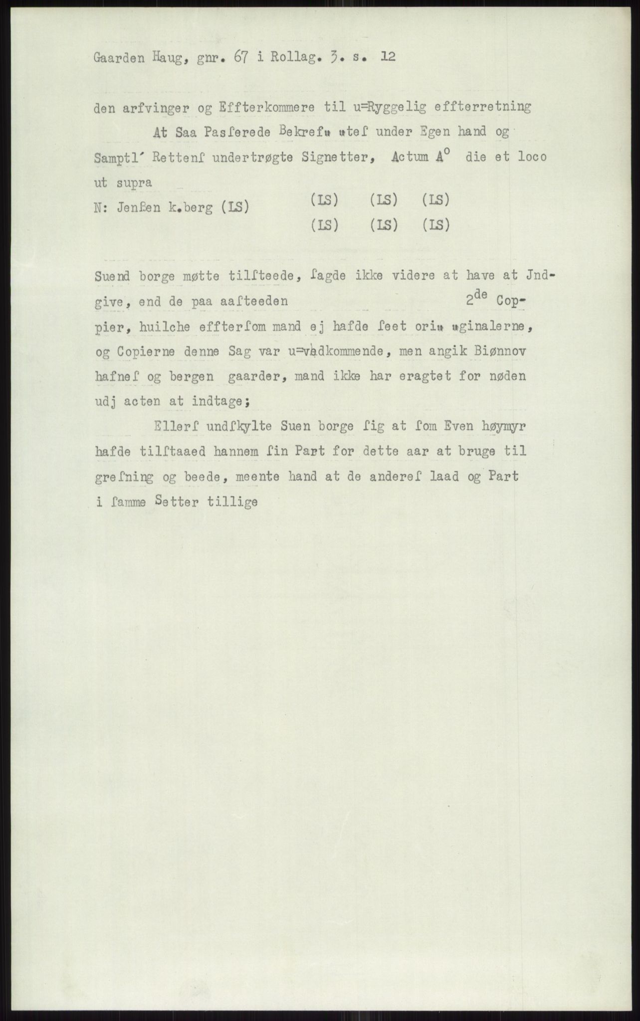 Samlinger til kildeutgivelse, Diplomavskriftsamlingen, AV/RA-EA-4053/H/Ha, p. 1894