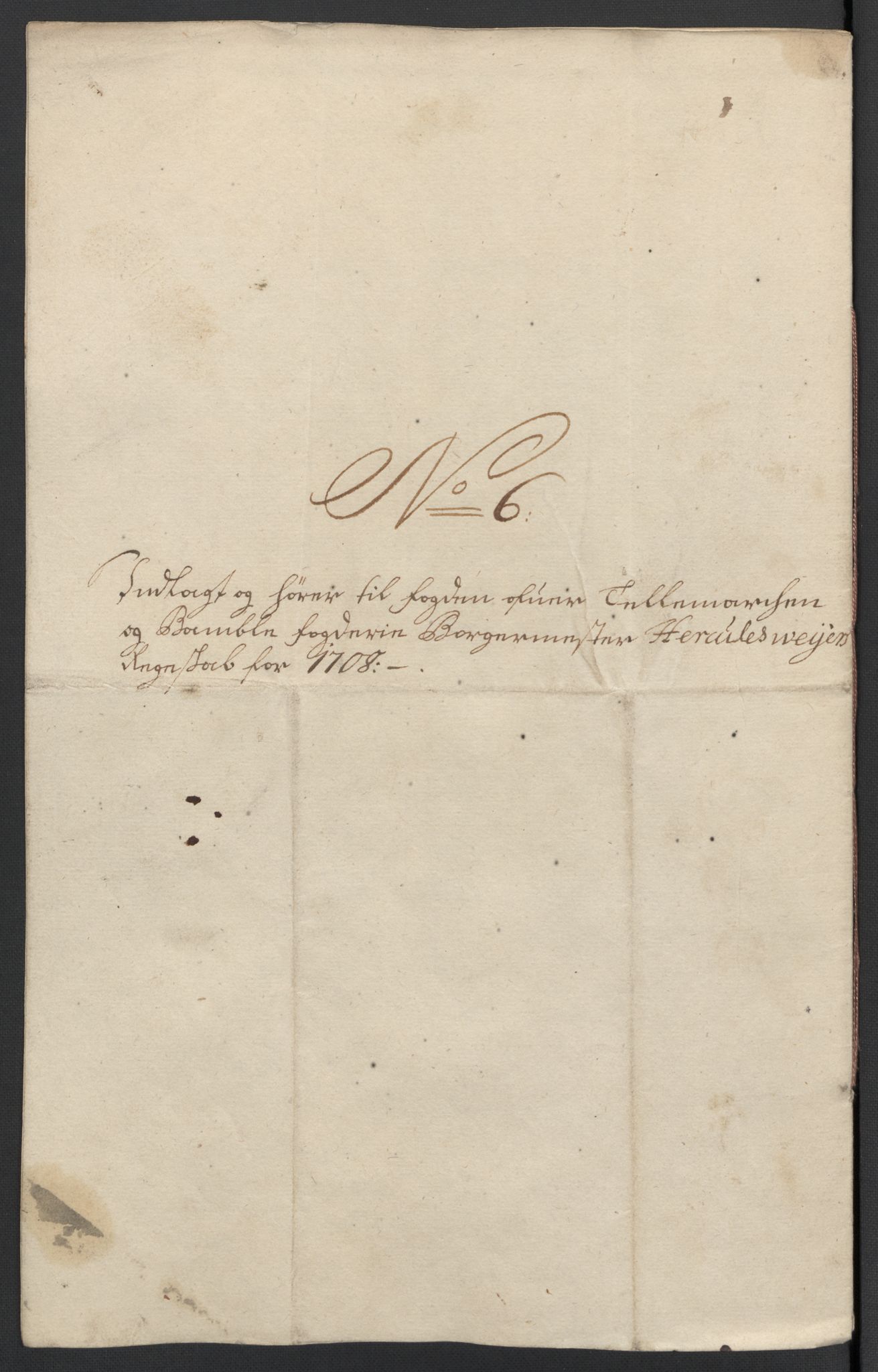 Rentekammeret inntil 1814, Reviderte regnskaper, Fogderegnskap, RA/EA-4092/R36/L2118: Fogderegnskap Øvre og Nedre Telemark og Bamble, 1708-1709, p. 55