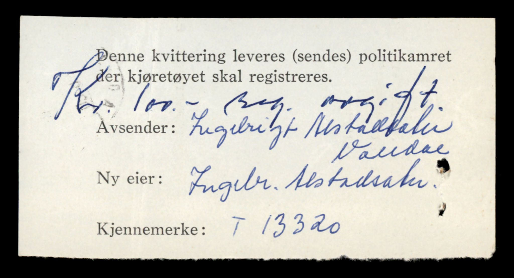 Møre og Romsdal vegkontor - Ålesund trafikkstasjon, SAT/A-4099/F/Fe/L0038: Registreringskort for kjøretøy T 13180 - T 13360, 1927-1998, p. 2358