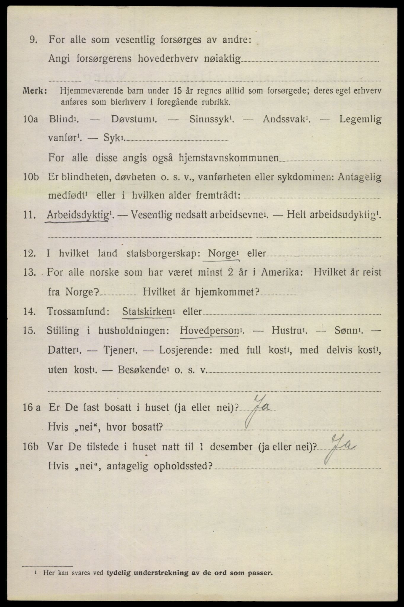 SAKO, 1920 census for Ramnes, 1920, p. 4287