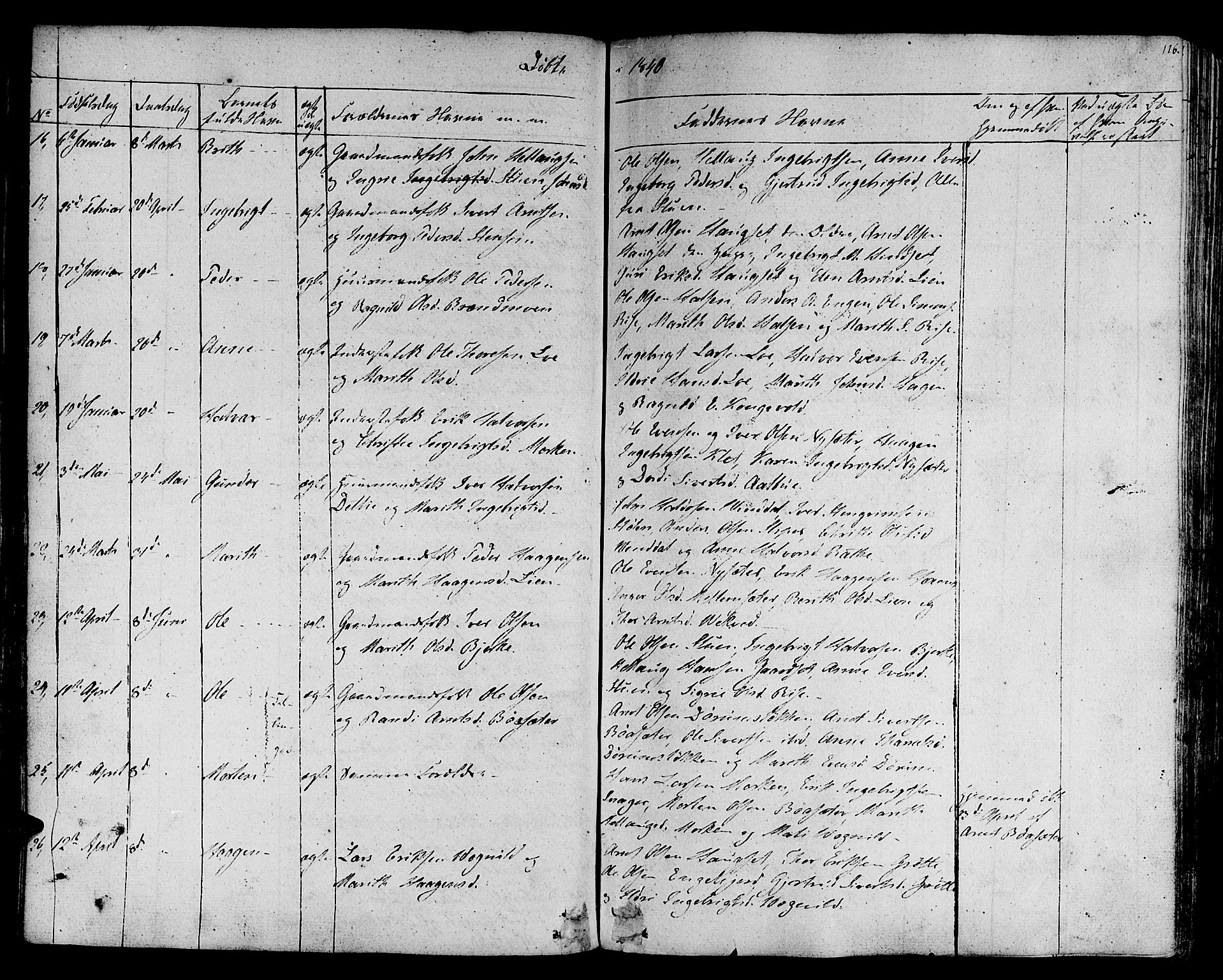 Ministerialprotokoller, klokkerbøker og fødselsregistre - Sør-Trøndelag, AV/SAT-A-1456/678/L0897: Parish register (official) no. 678A06-07, 1821-1847, p. 126