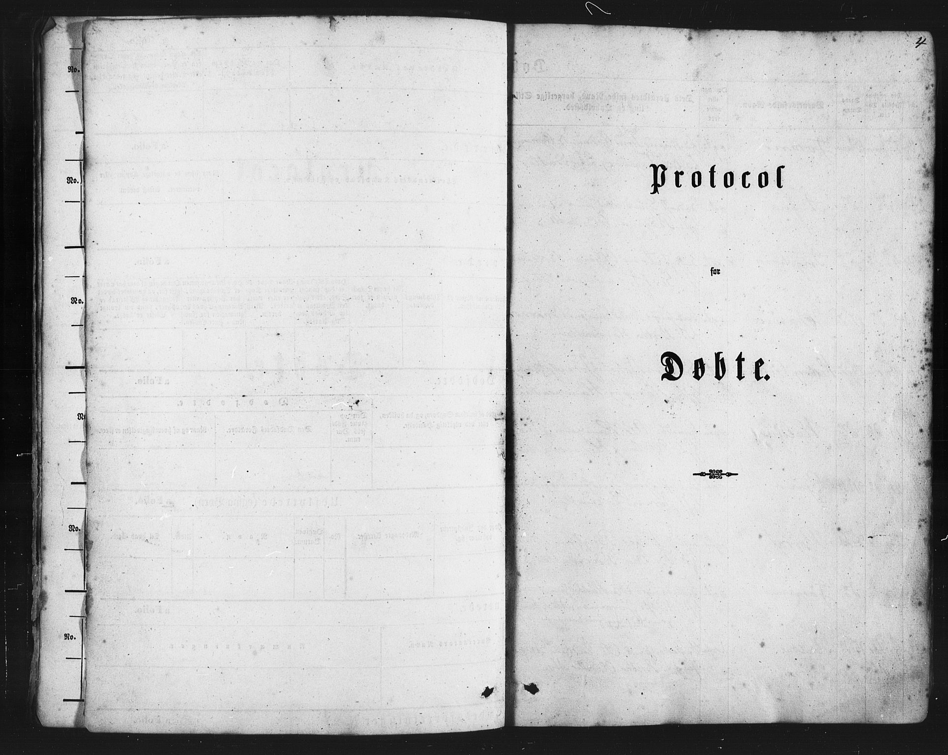 Kvam sokneprestembete, SAB/A-76201/H/Haa: Parish register (official) no. A 9, 1864-1879, p. 4