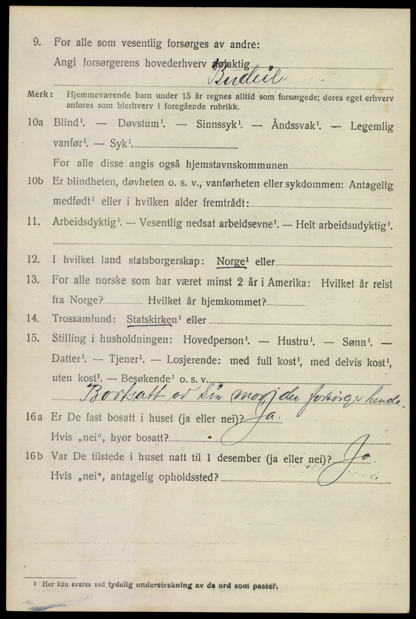 SAKO, 1920 census for Skoger, 1920, p. 16098