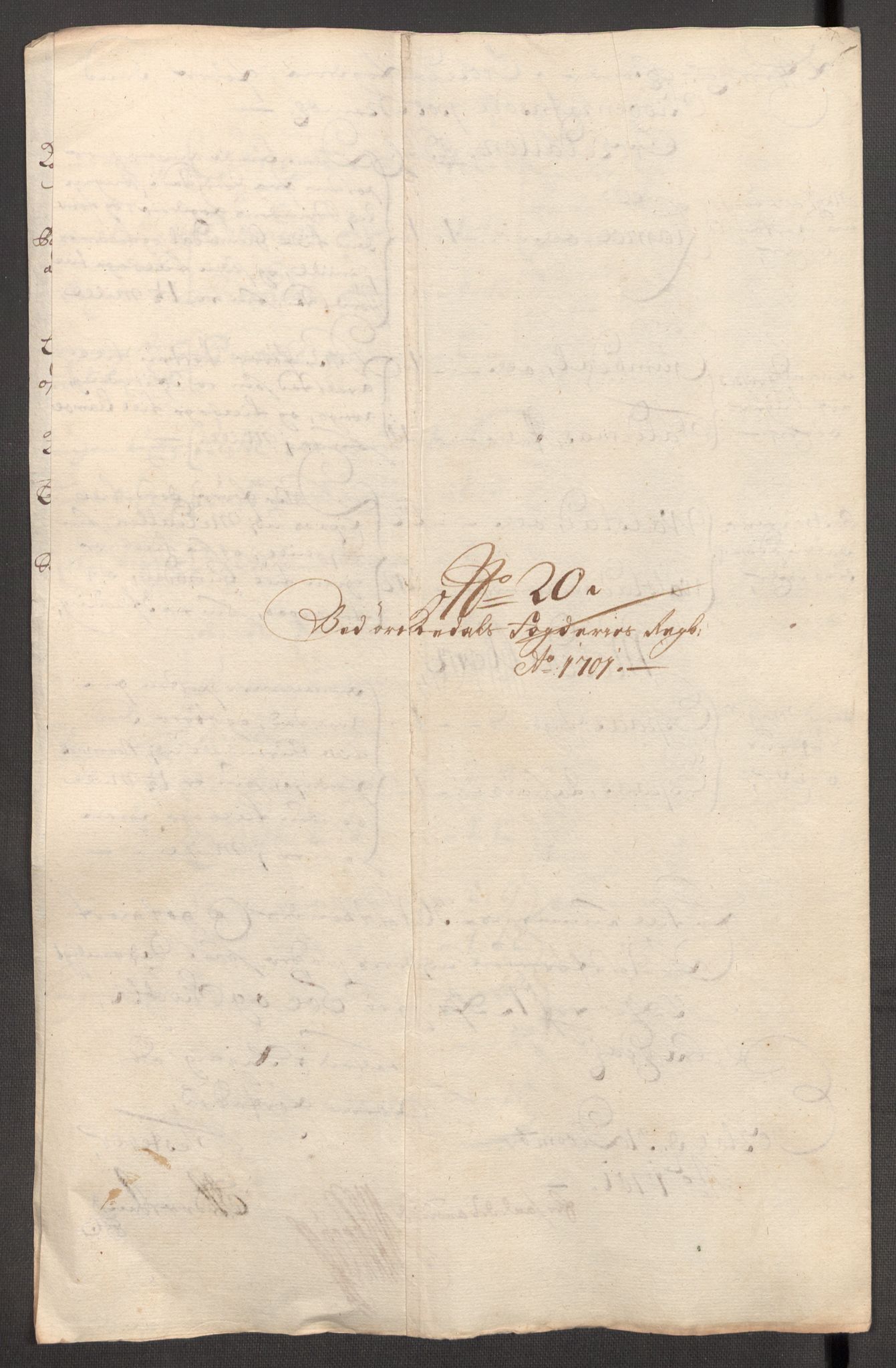 Rentekammeret inntil 1814, Reviderte regnskaper, Fogderegnskap, AV/RA-EA-4092/R60/L3951: Fogderegnskap Orkdal og Gauldal, 1701, p. 170