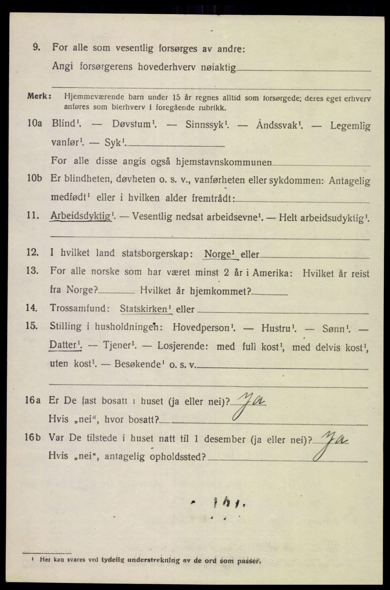 SAK, 1920 census for Greipstad, 1920, p. 433