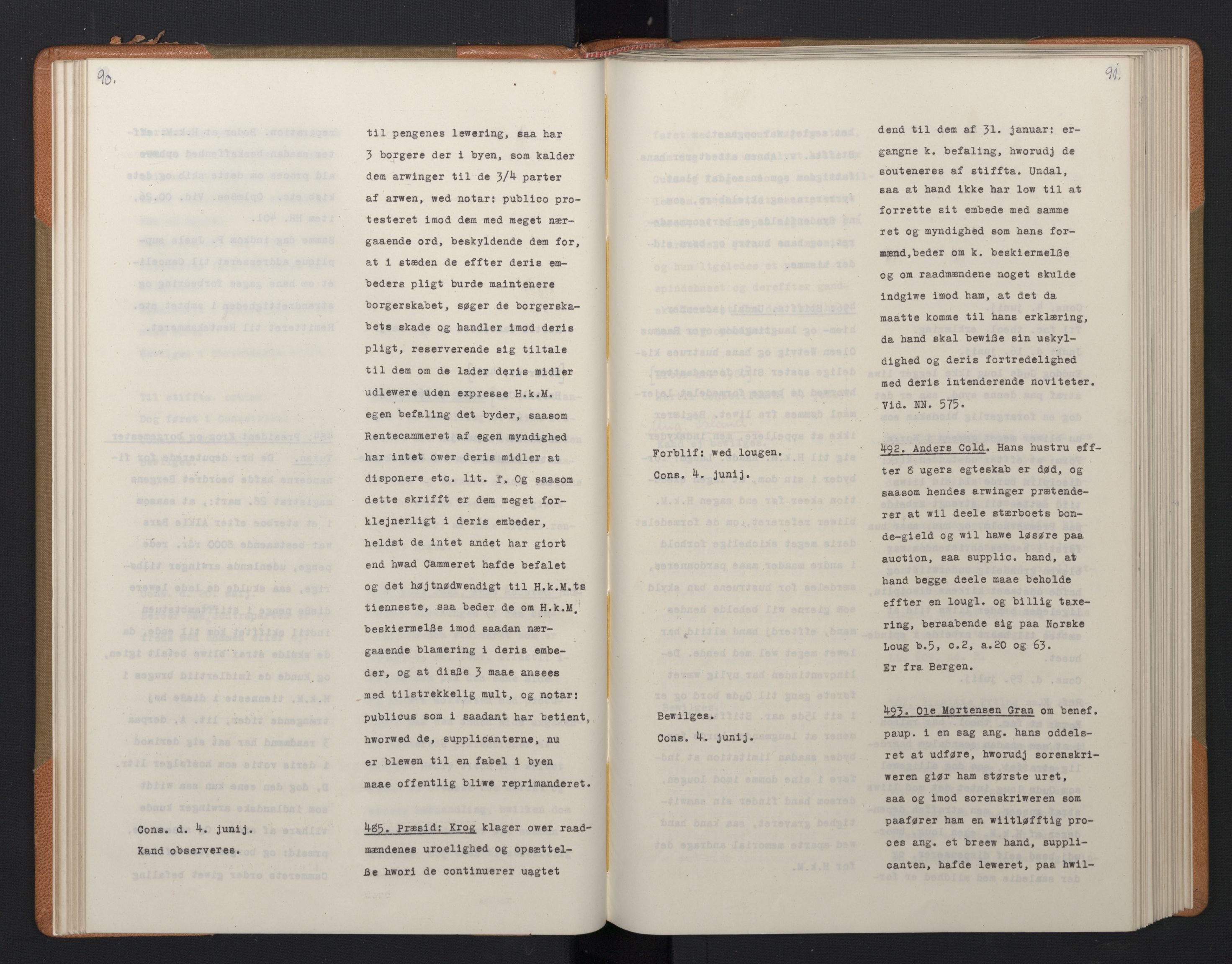 Avskriftsamlingen, AV/RA-EA-4022/F/Fa/L0081: Supplikker, 1716-1717, p. 48