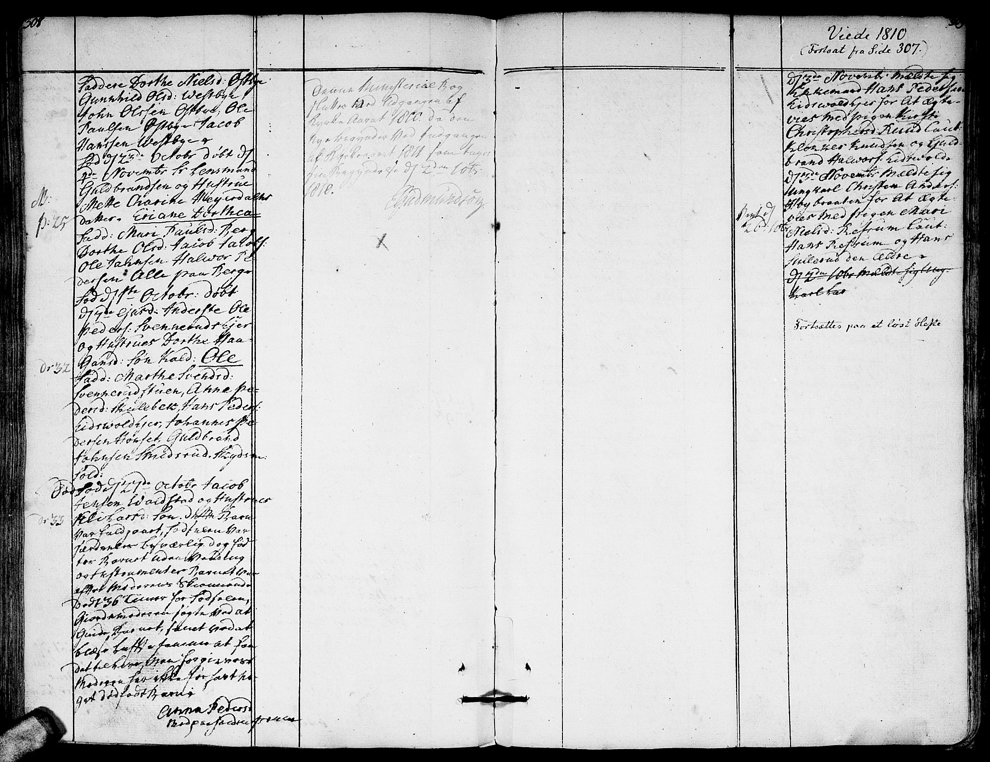 Sørum prestekontor Kirkebøker, AV/SAO-A-10303/F/Fa/L0002: Parish register (official) no. I 2, 1759-1814, p. 308-309