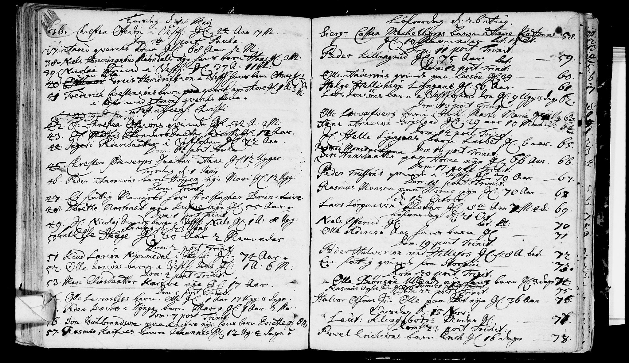 Eiker kirkebøker, SAKO/A-4/F/Fa/L0006: Parish register (official) no. I 6 /1, 1705-1733