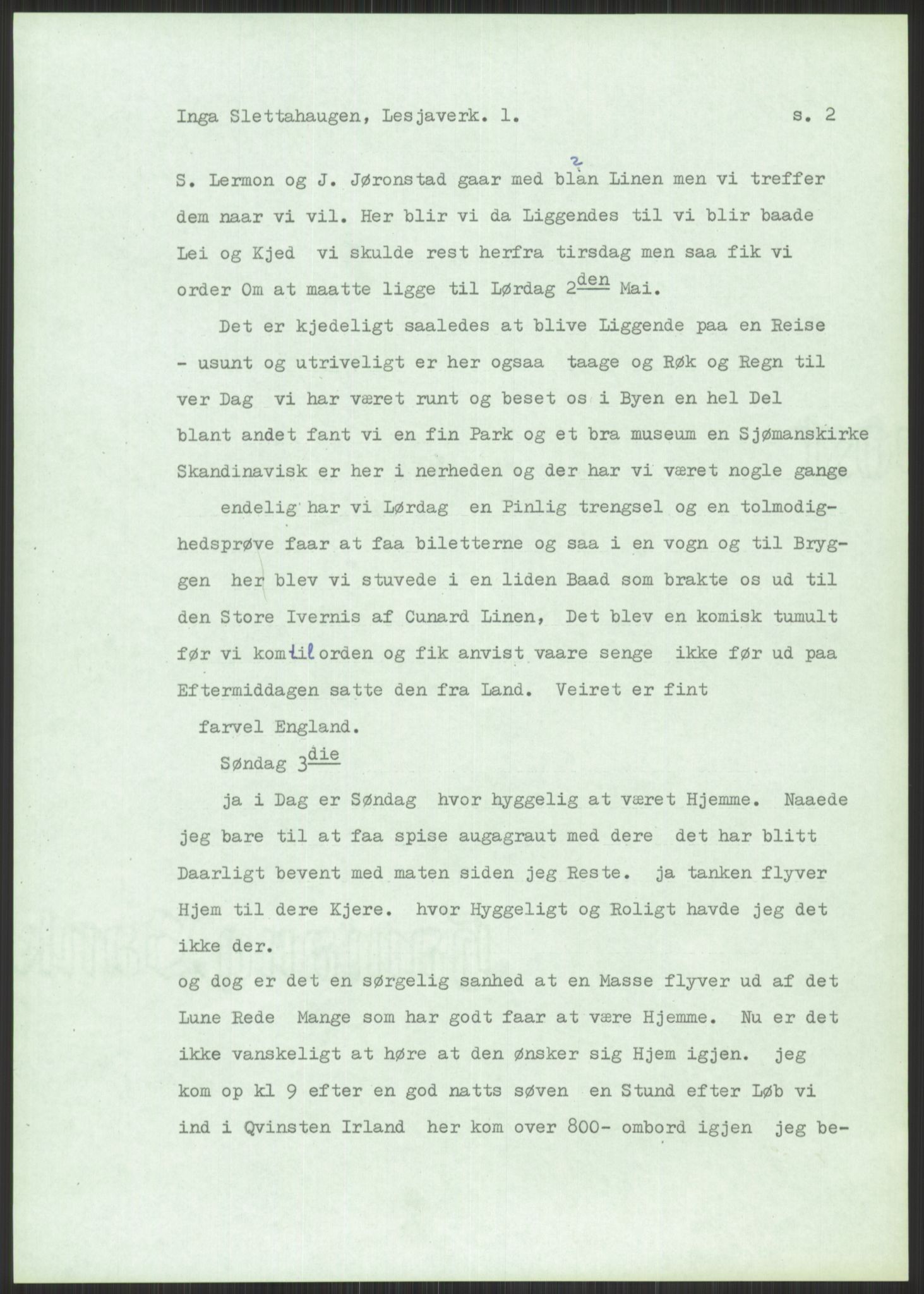 Samlinger til kildeutgivelse, Amerikabrevene, AV/RA-EA-4057/F/L0014: Innlån fra Oppland: Nyberg - Slettahaugen, 1838-1914, p. 857