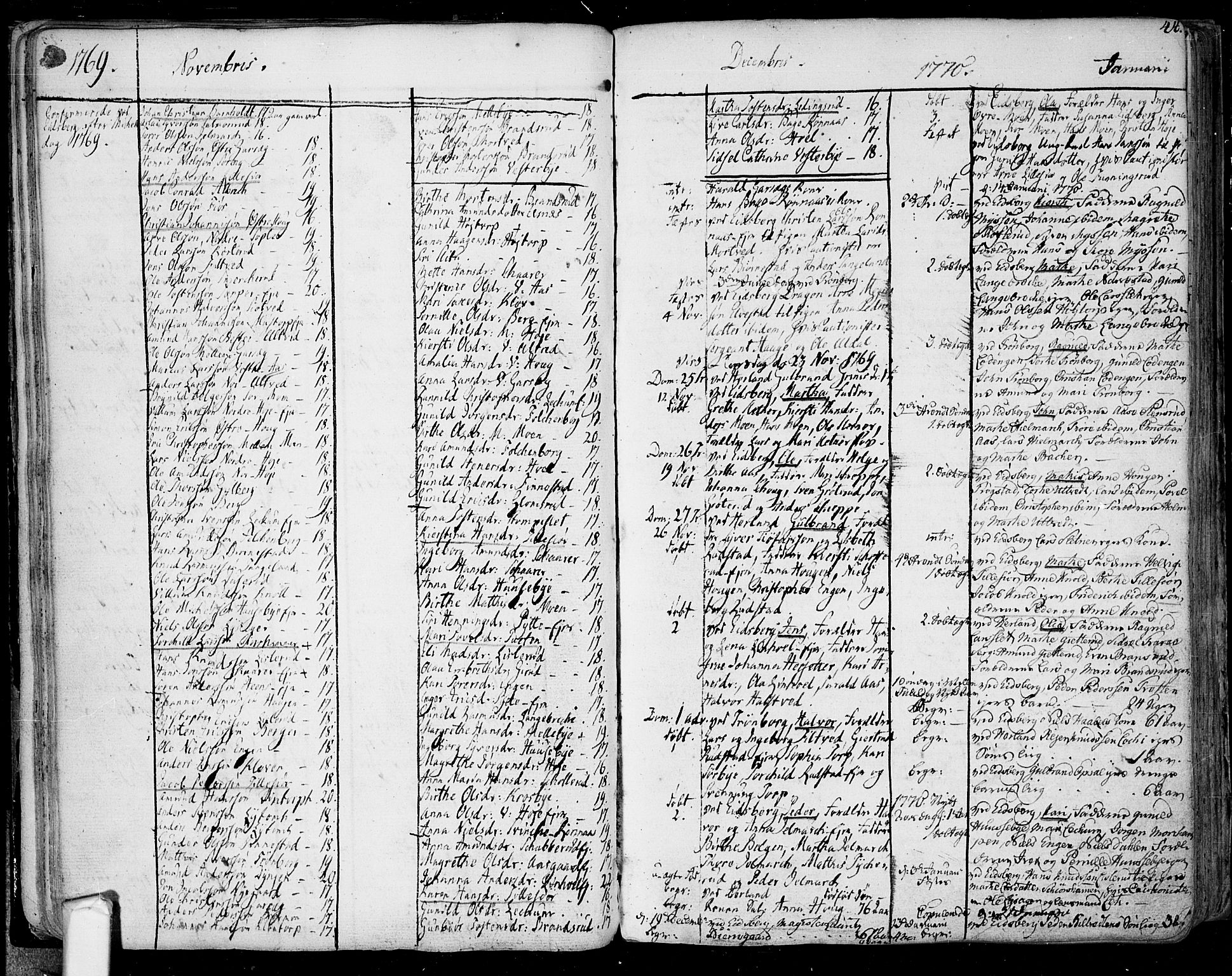 Eidsberg prestekontor Kirkebøker, SAO/A-10905/F/Fa/L0004: Parish register (official) no. I 4, 1759-1788, p. 44