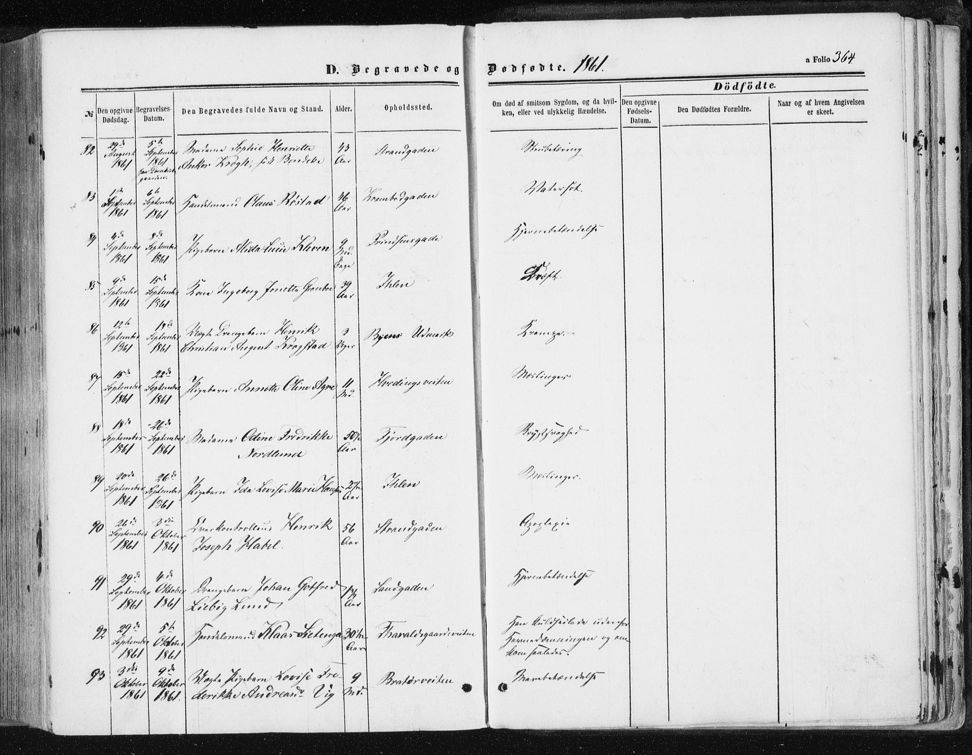 Ministerialprotokoller, klokkerbøker og fødselsregistre - Sør-Trøndelag, AV/SAT-A-1456/602/L0115: Parish register (official) no. 602A13, 1860-1872, p. 364