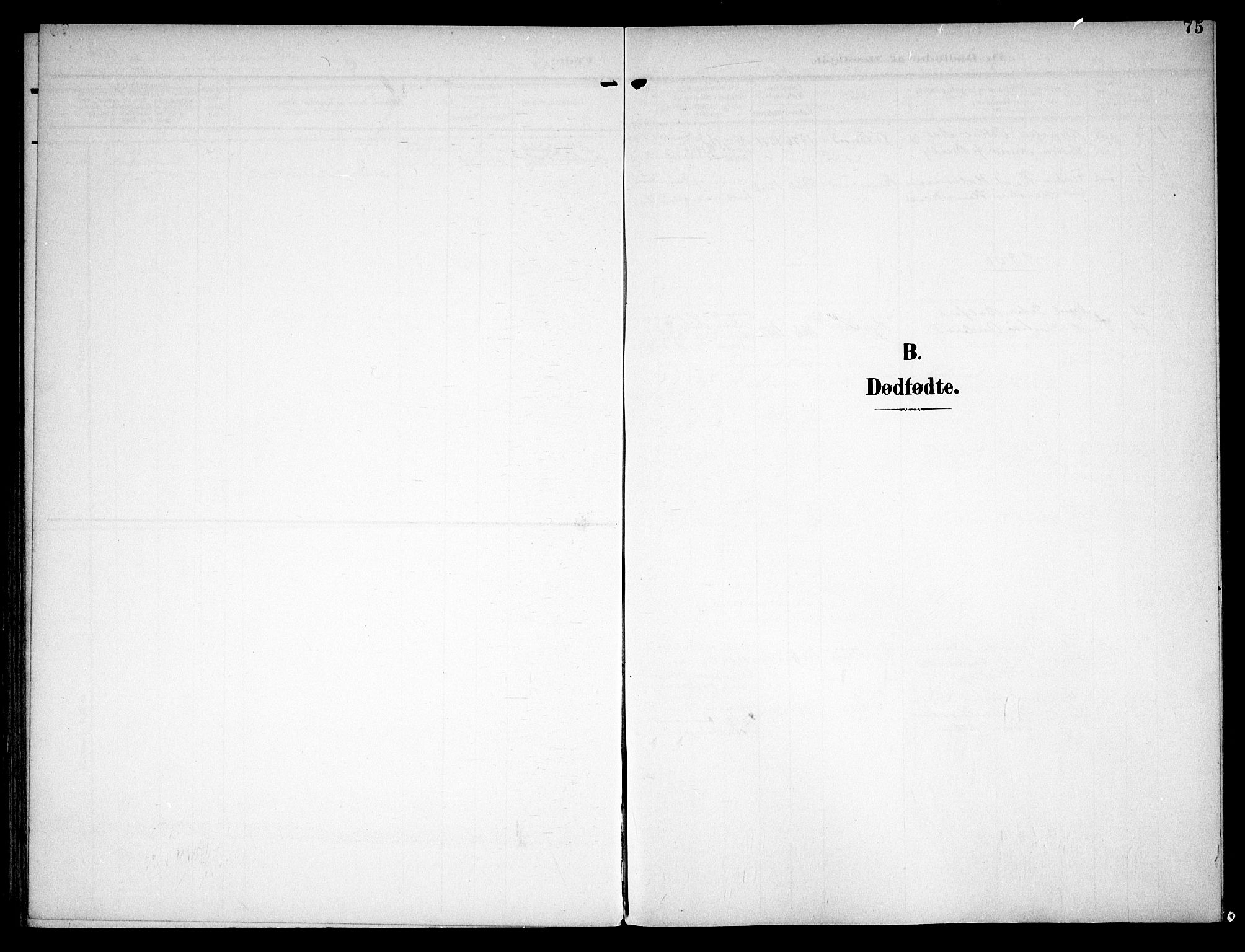 Fet prestekontor Kirkebøker, AV/SAO-A-10370a/F/Fa/L0016: Parish register (official) no. I 16, 1905-1914, p. 75