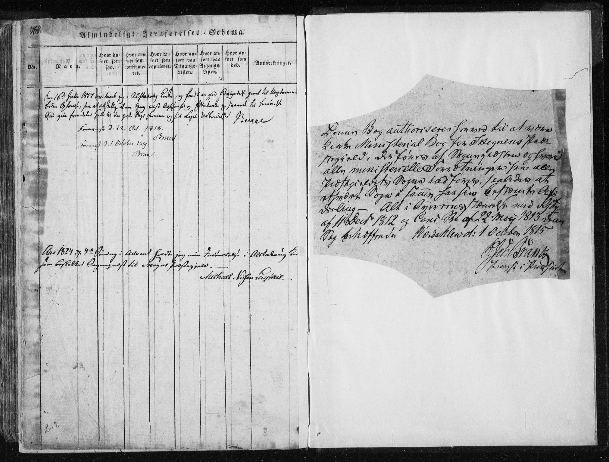 Ministerialprotokoller, klokkerbøker og fødselsregistre - Nord-Trøndelag, SAT/A-1458/717/L0148: Parish register (official) no. 717A04 /3, 1816-1825, p. 764-765