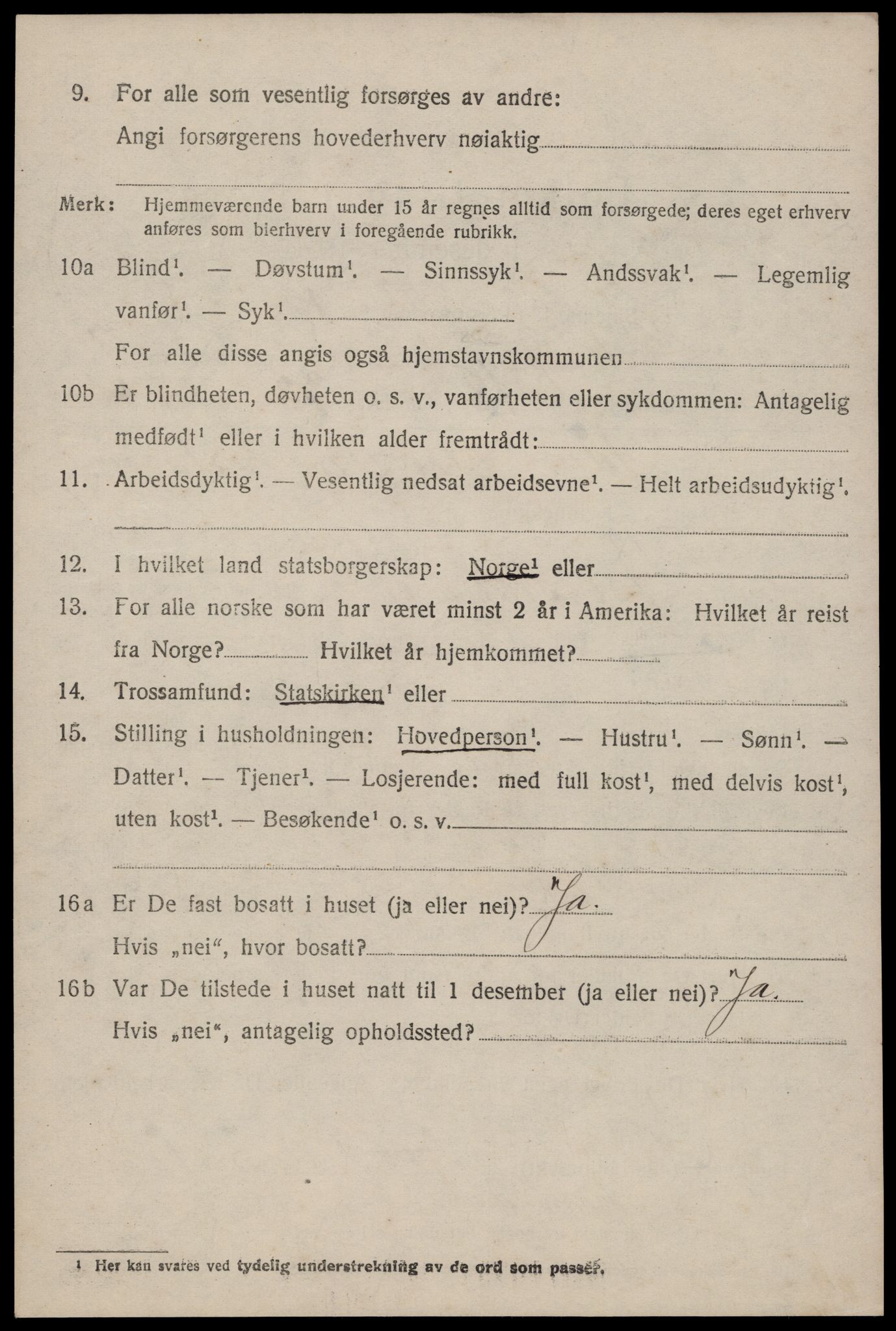 SAKO, 1920 census for Kviteseid, 1920, p. 4368