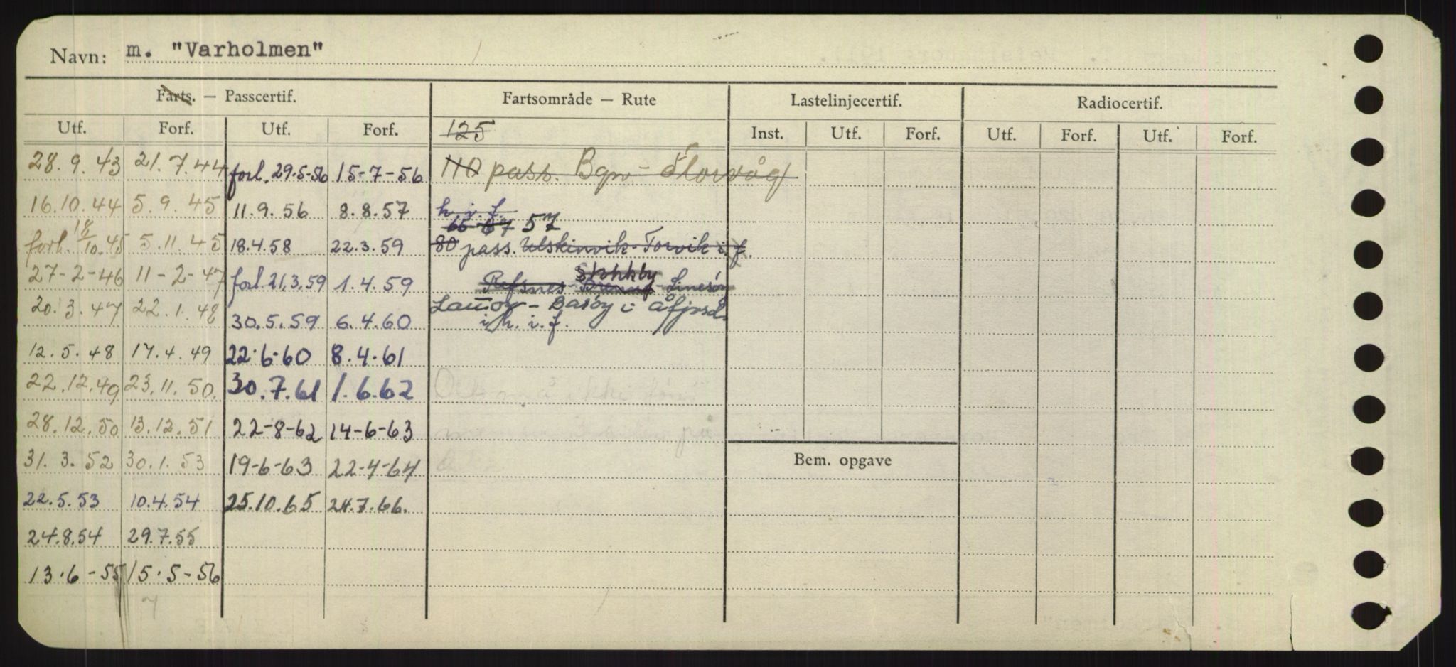 Sjøfartsdirektoratet med forløpere, Skipsmålingen, RA/S-1627/H/Hd/L0040: Fartøy, U-Ve, p. 376