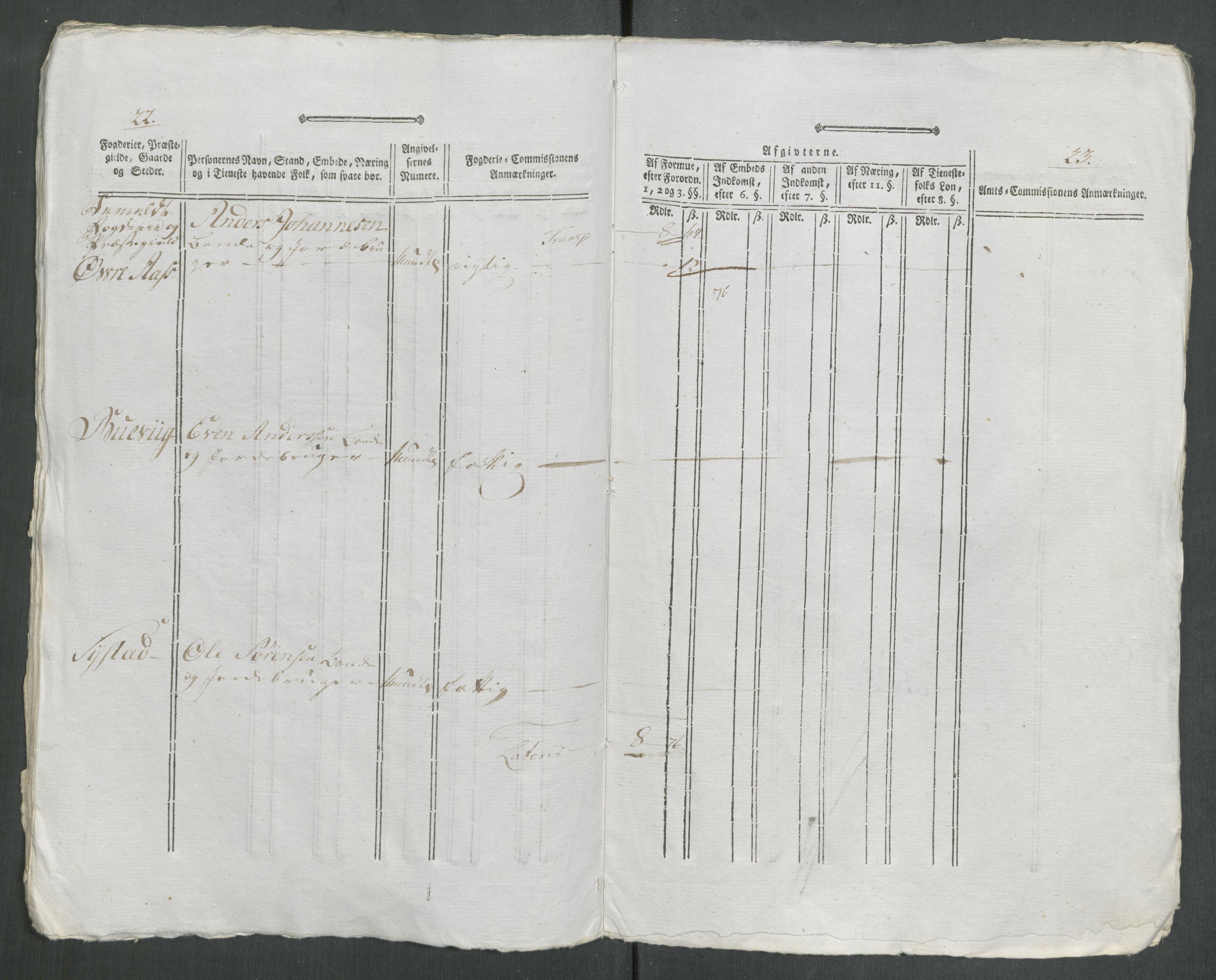 Rentekammeret inntil 1814, Reviderte regnskaper, Mindre regnskaper, AV/RA-EA-4068/Rf/Rfe/L0057: Ytre og Indre Sogn fogderi, 1789, p. 344