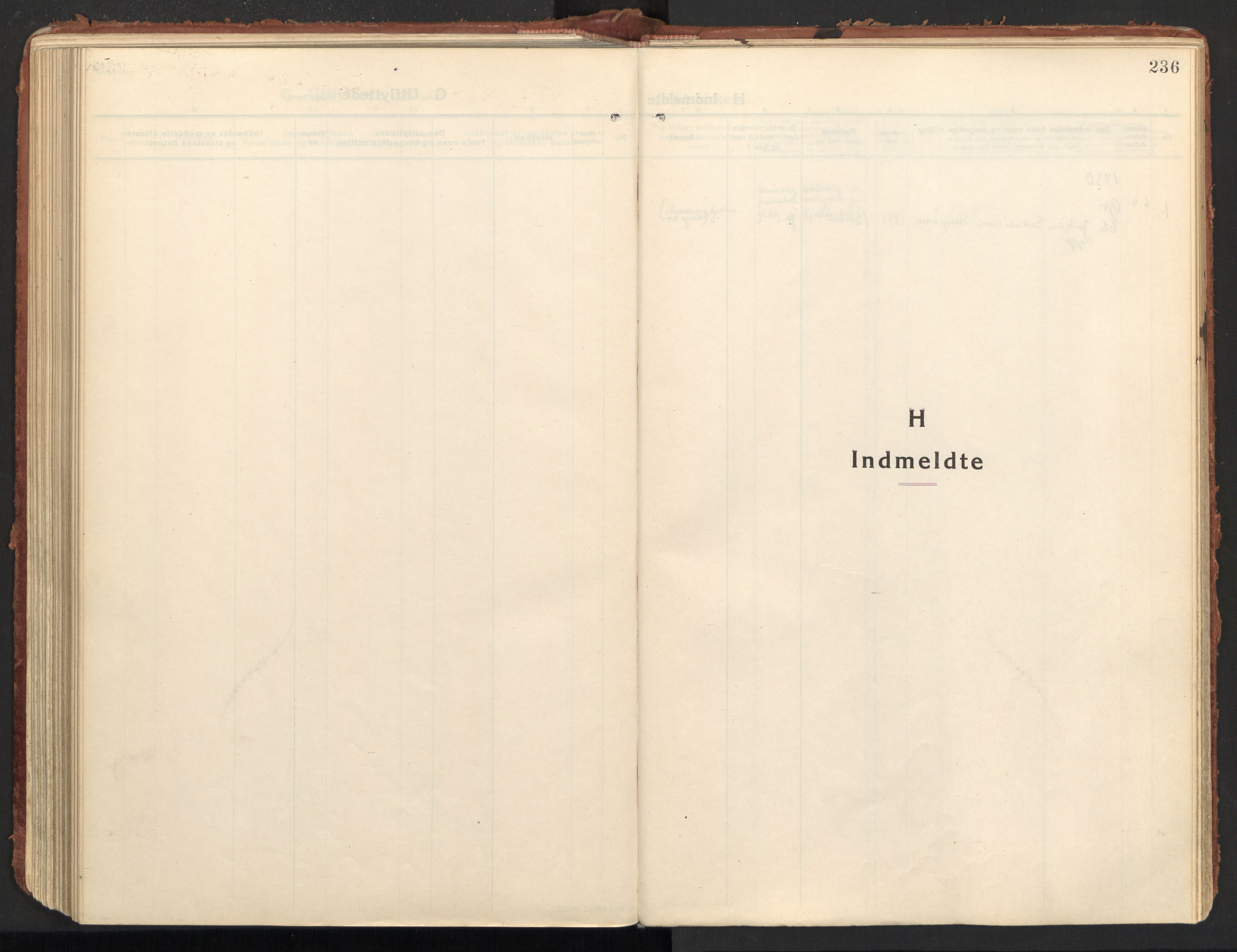 Ministerialprotokoller, klokkerbøker og fødselsregistre - Nordland, AV/SAT-A-1459/846/L0650: Parish register (official) no. 846A08, 1916-1935, p. 236