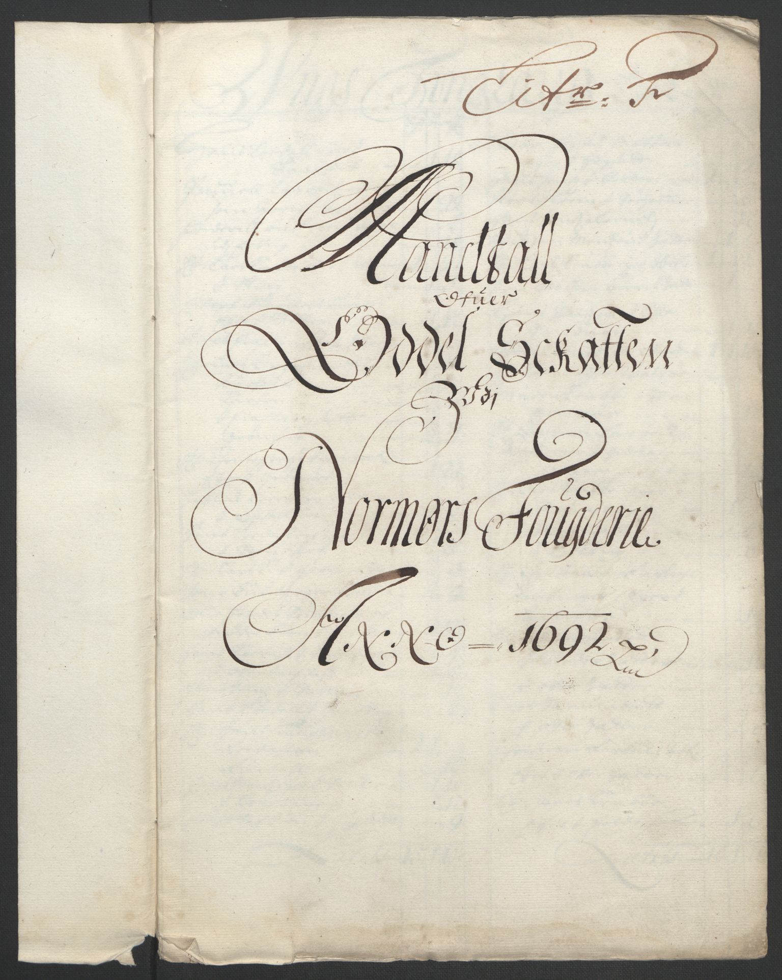 Rentekammeret inntil 1814, Reviderte regnskaper, Fogderegnskap, RA/EA-4092/R56/L3735: Fogderegnskap Nordmøre, 1692-1693, p. 79