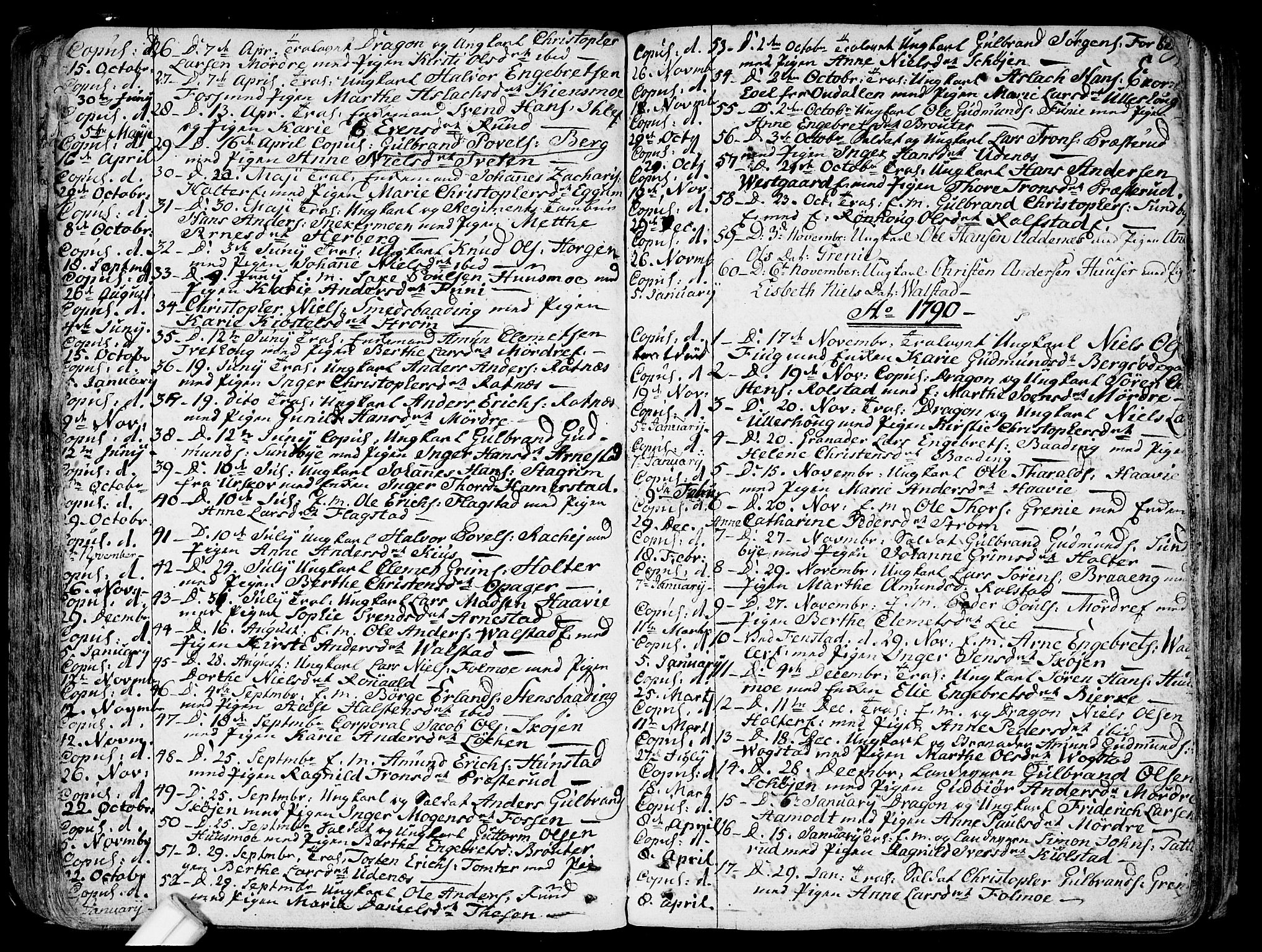 Nes prestekontor Kirkebøker, SAO/A-10410/F/Fa/L0004: Parish register (official) no. I 4, 1781-1816, p. 126