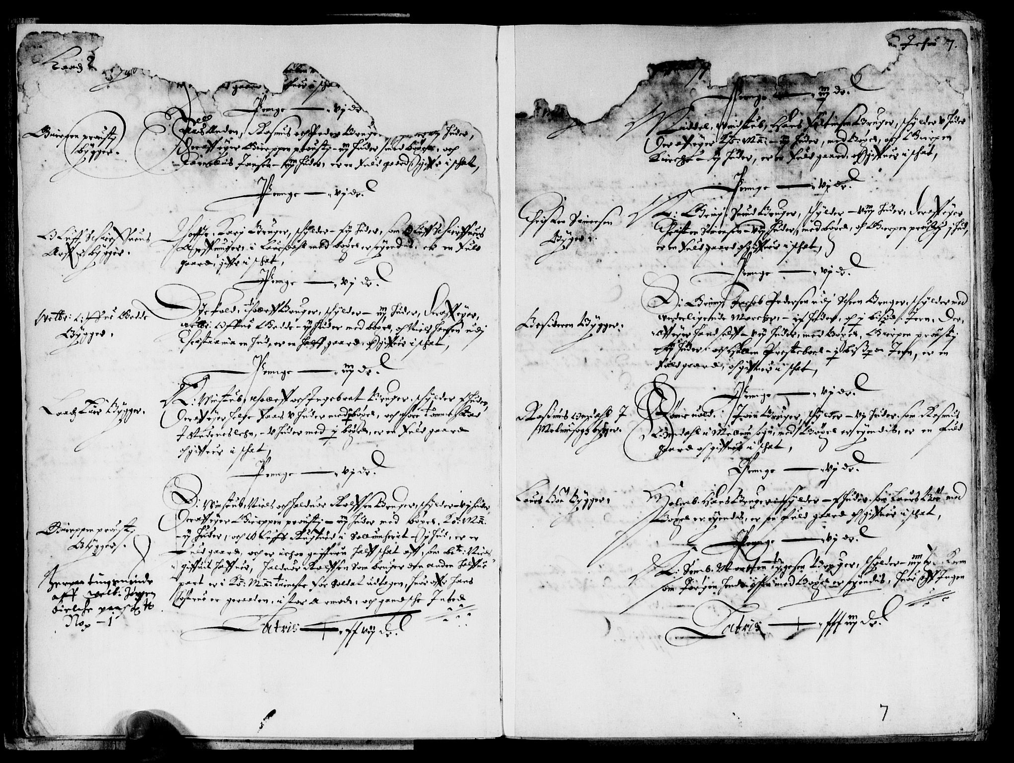 Rentekammeret inntil 1814, Reviderte regnskaper, Lensregnskaper, AV/RA-EA-5023/R/Rb/Rbp/L0045: Bratsberg len, 1657-1659