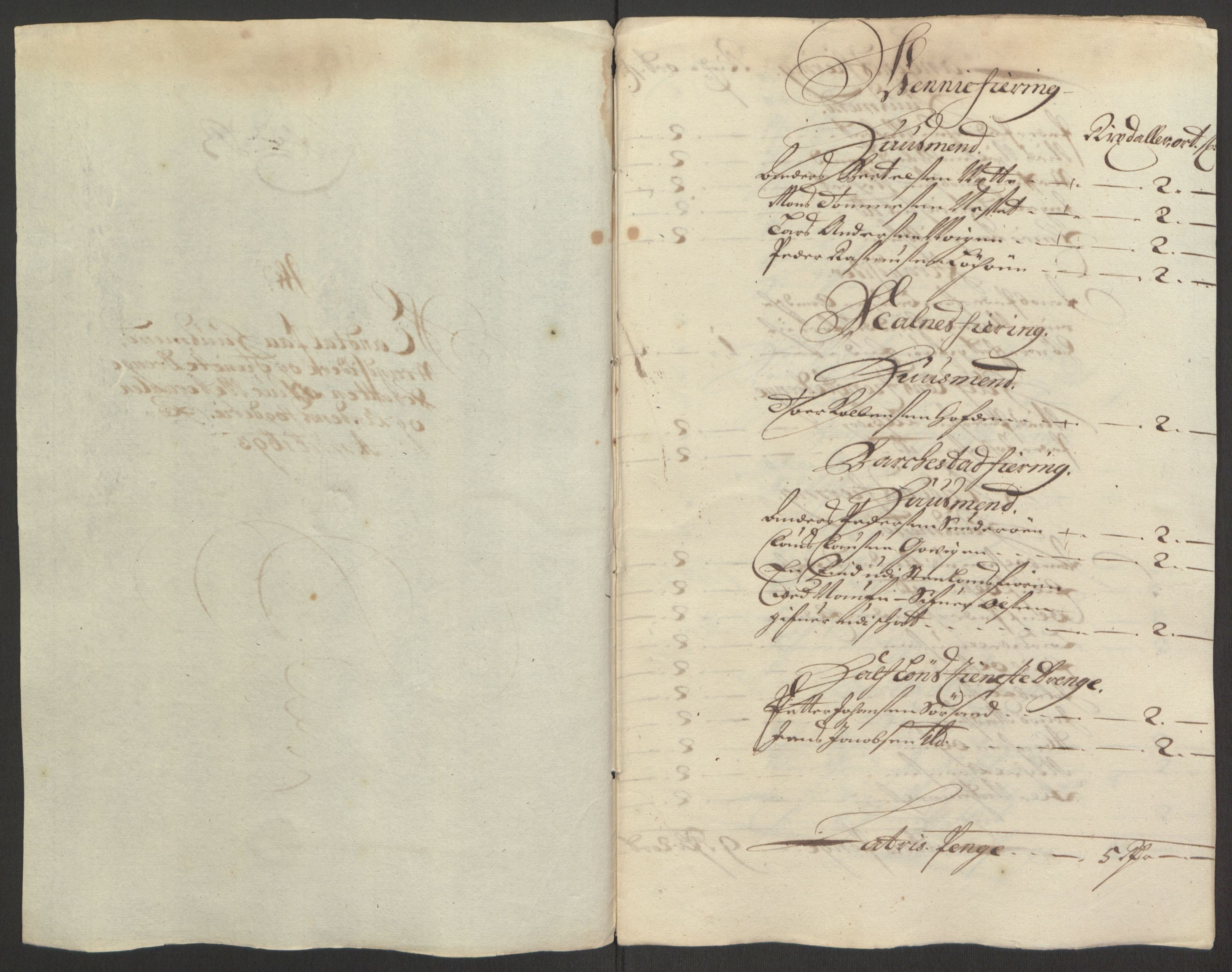 Rentekammeret inntil 1814, Reviderte regnskaper, Fogderegnskap, RA/EA-4092/R67/L4676: Fogderegnskap Vesterålen, Andenes og Lofoten, 1691-1693, p. 263