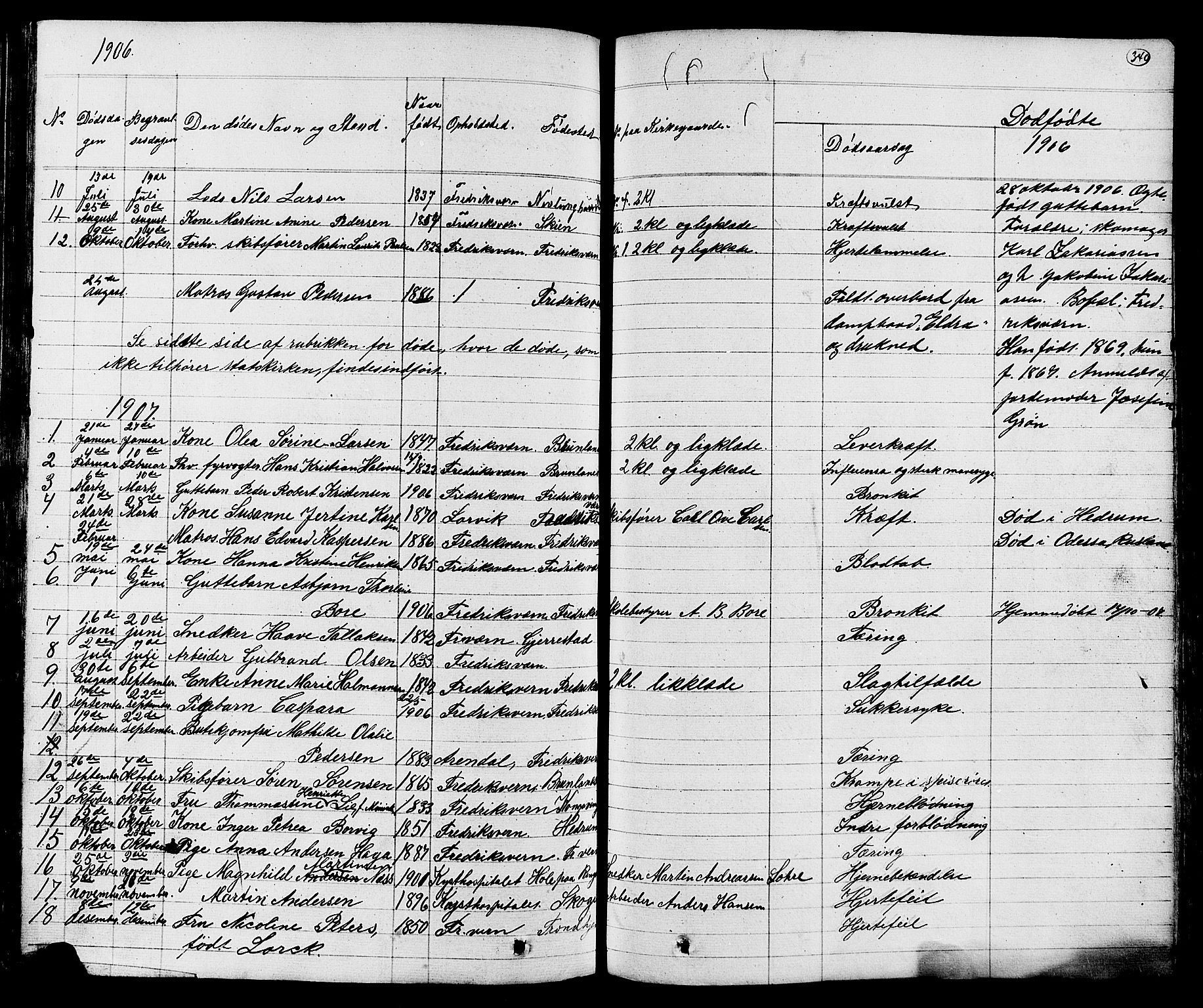 Stavern kirkebøker, AV/SAKO-A-318/G/Ga/L0002: Parish register (copy) no. 2, 1839-1909, p. 340