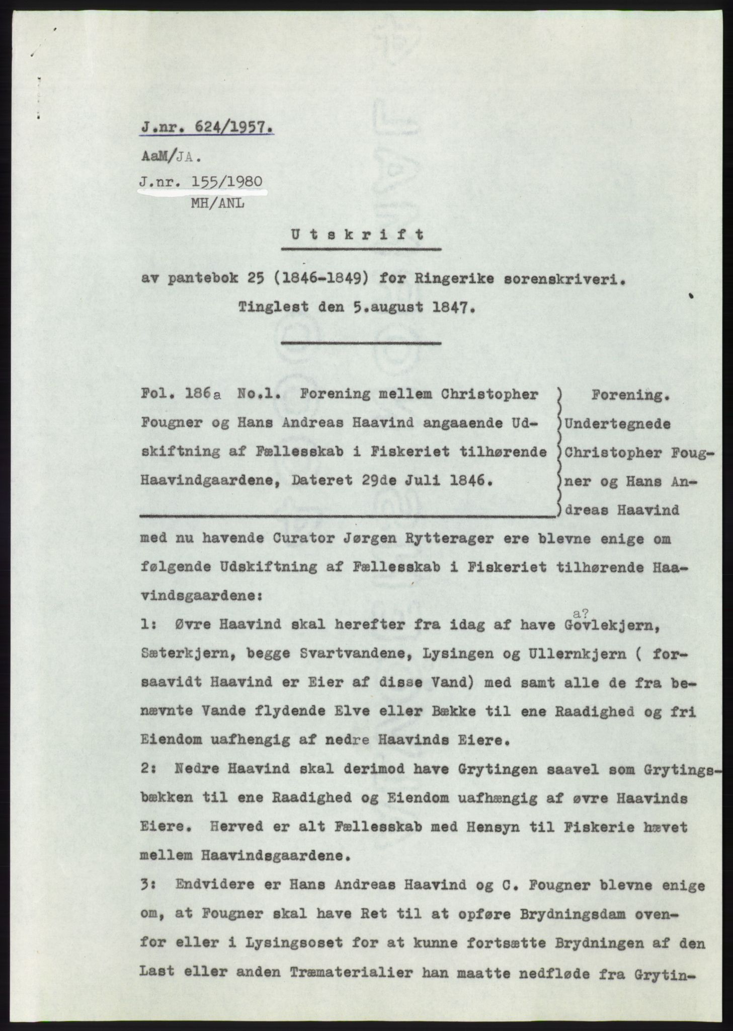 Statsarkivet i Kongsberg, SAKO/A-0001, 1957, p. 269