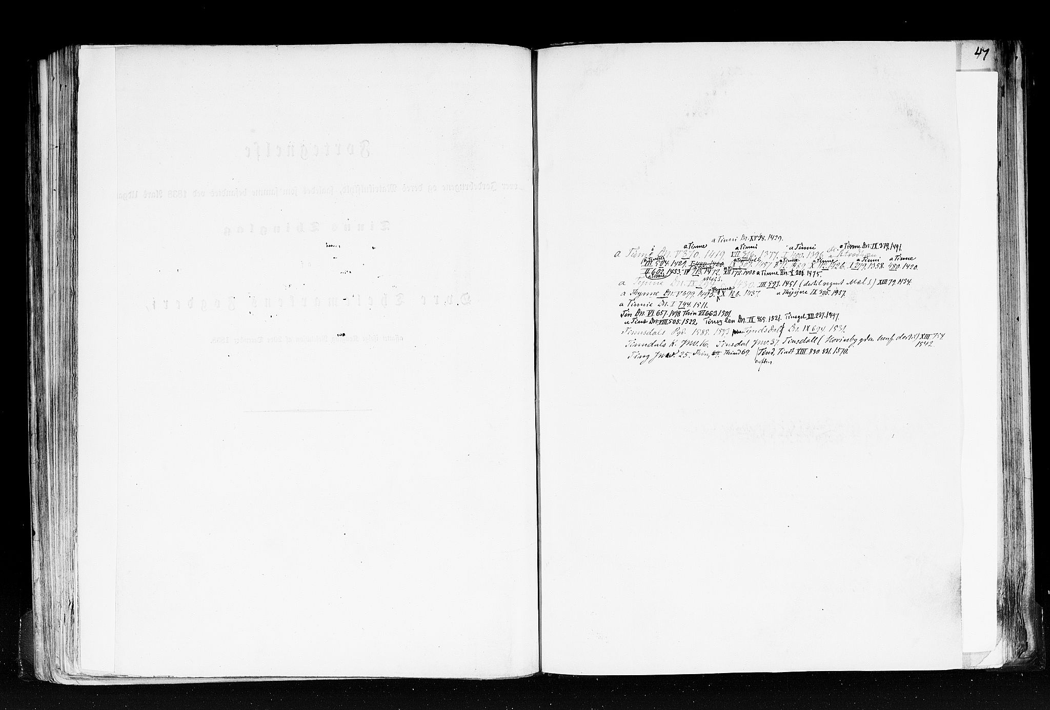 Rygh, RA/PA-0034/F/Fb/L0007: Matrikkelen for 1838 - Bratsberg amt (Telemark fylke), 1838, p. 46b