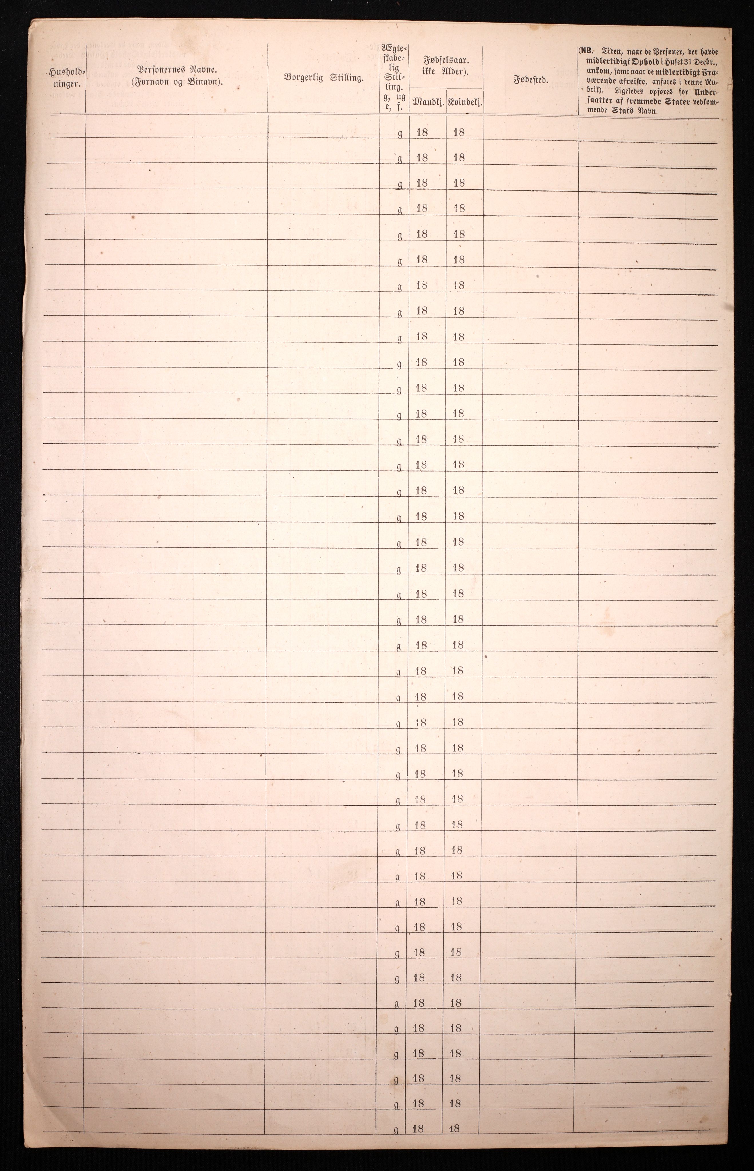 RA, 1870 census for 0301 Kristiania, 1870, p. 197