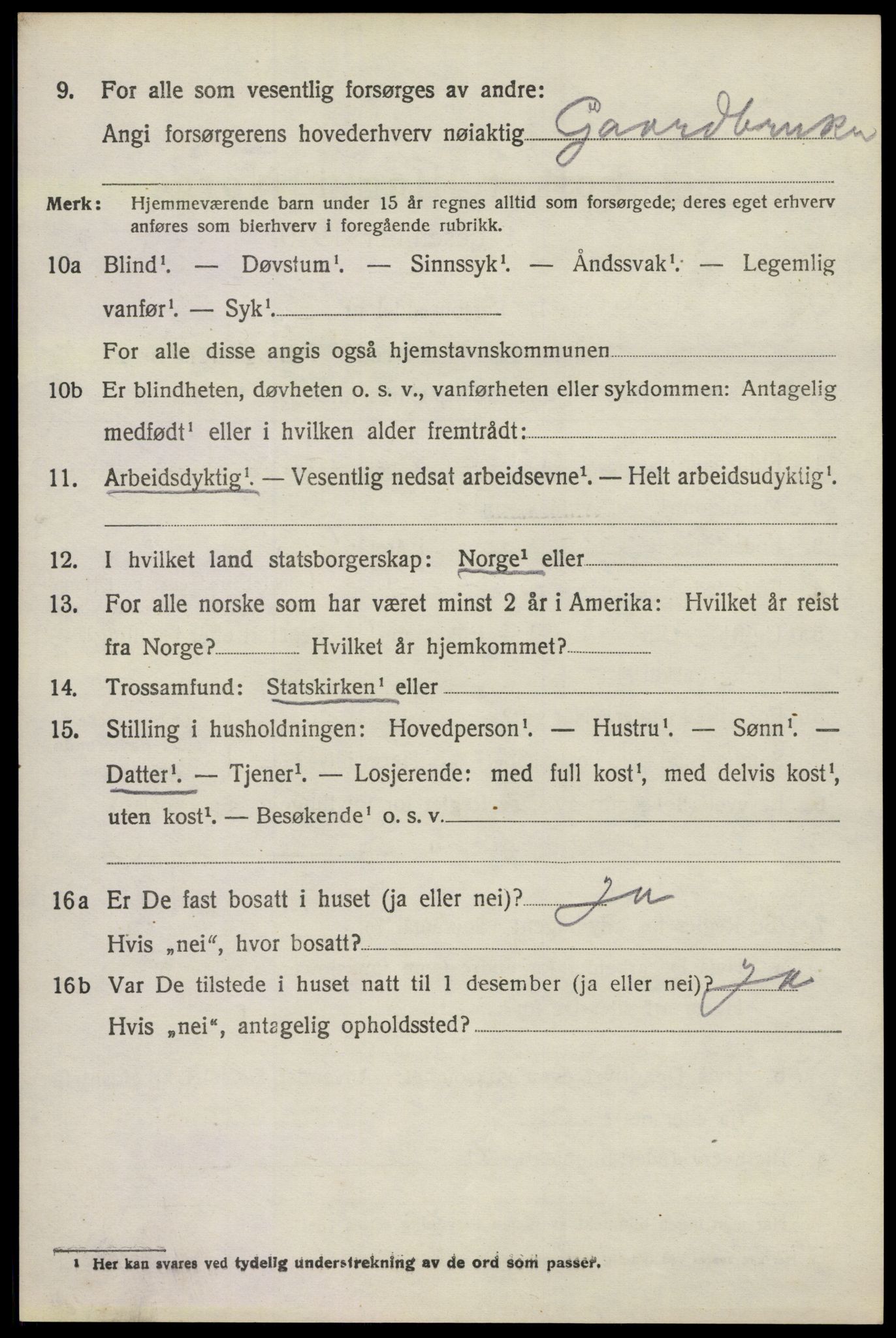 SAKO, 1920 census for Lardal, 1920, p. 5578