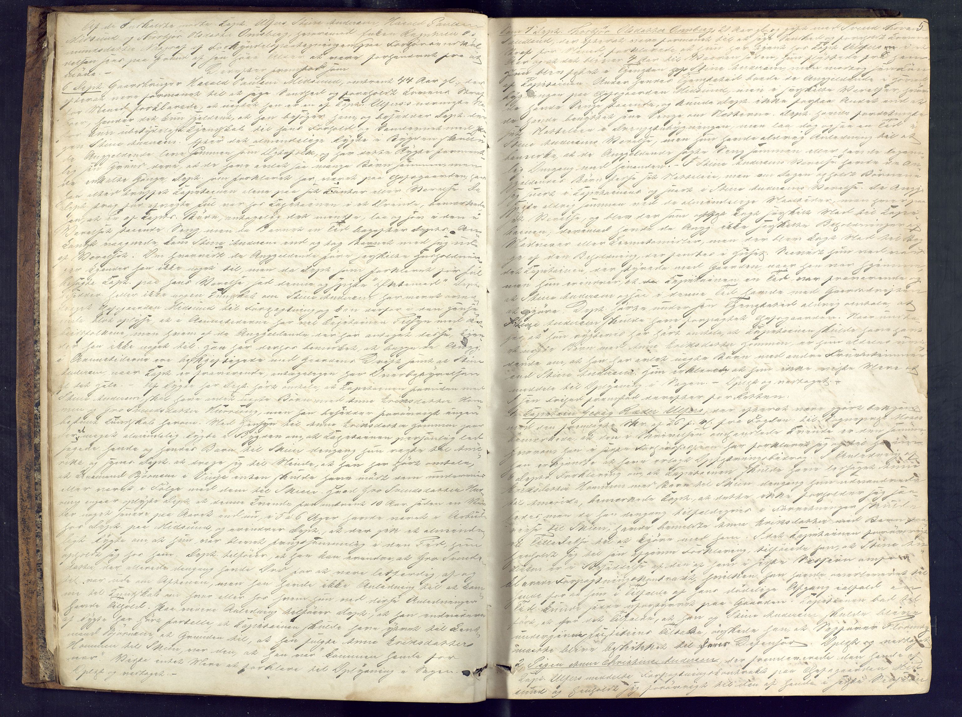 Vest-Telemark sorenskriveri, SAKO/A-134/F/Fd/Fdb/L0010: Ekstrarettsprotokoll, 1869-1876, p. 5