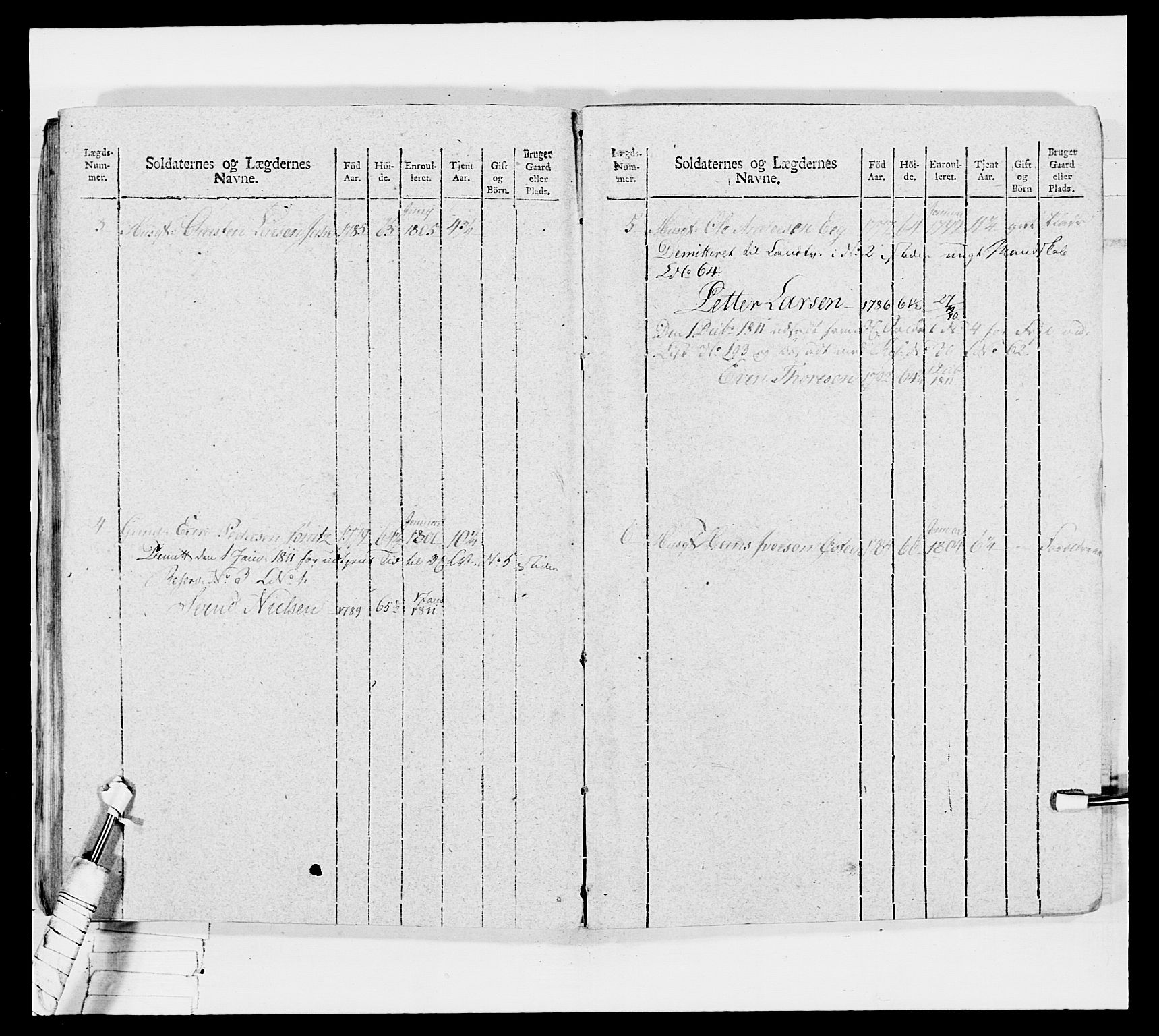 Generalitets- og kommissariatskollegiet, Det kongelige norske kommissariatskollegium, AV/RA-EA-5420/E/Eh/L0033: Nordafjelske gevorbne infanteriregiment, 1810, p. 324