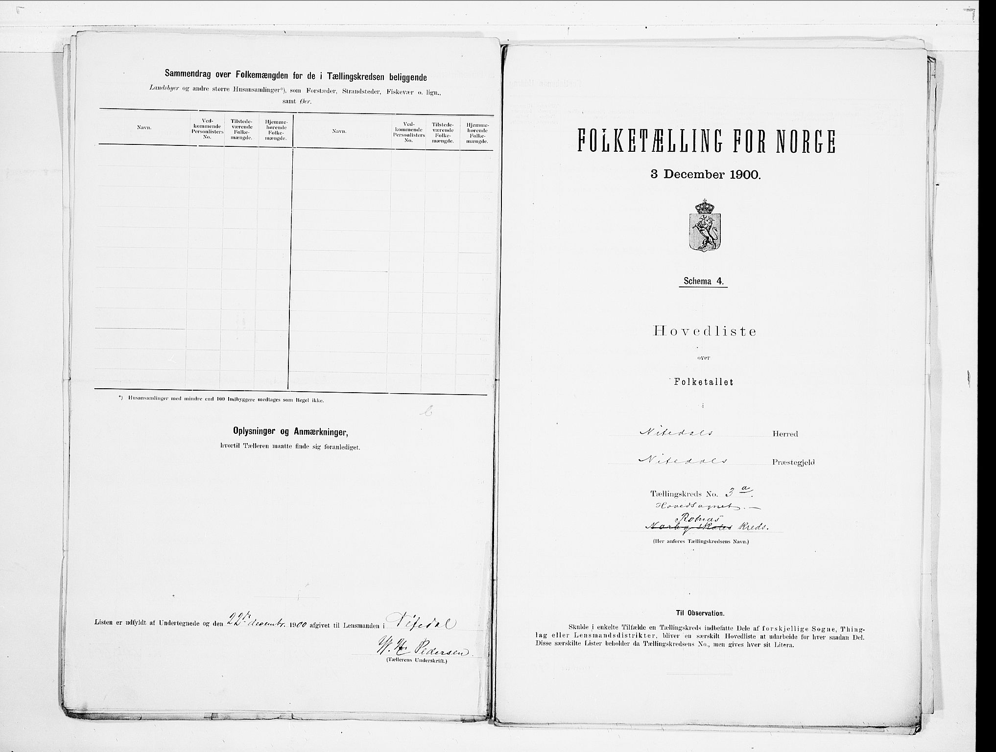 SAO, 1900 census for Nittedal, 1900, p. 10