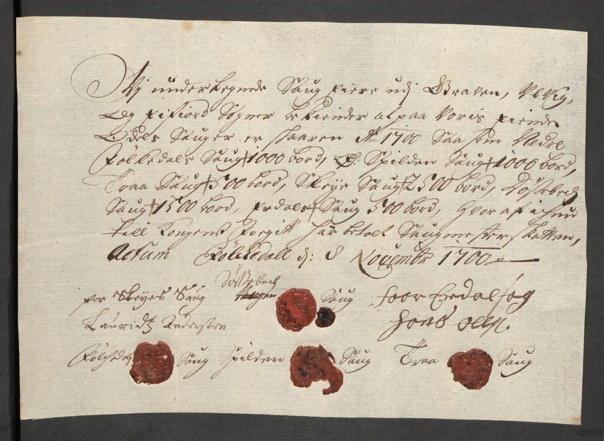 Rentekammeret inntil 1814, Reviderte regnskaper, Fogderegnskap, AV/RA-EA-4092/R48/L2979: Fogderegnskap Sunnhordland og Hardanger, 1700-1701, p. 204