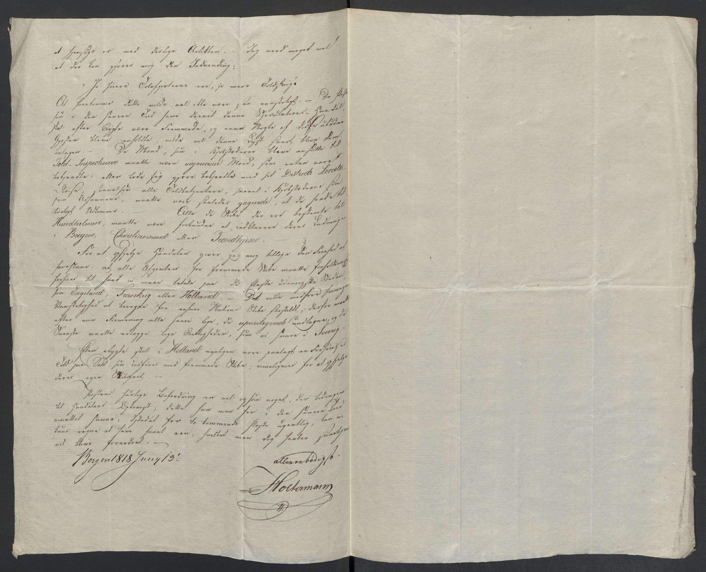 Christie, Wilhelm Frimann Koren, RA/PA-0014/F/L0006: Christies dokumenter fra Stortinget, 1817-1818, p. 467