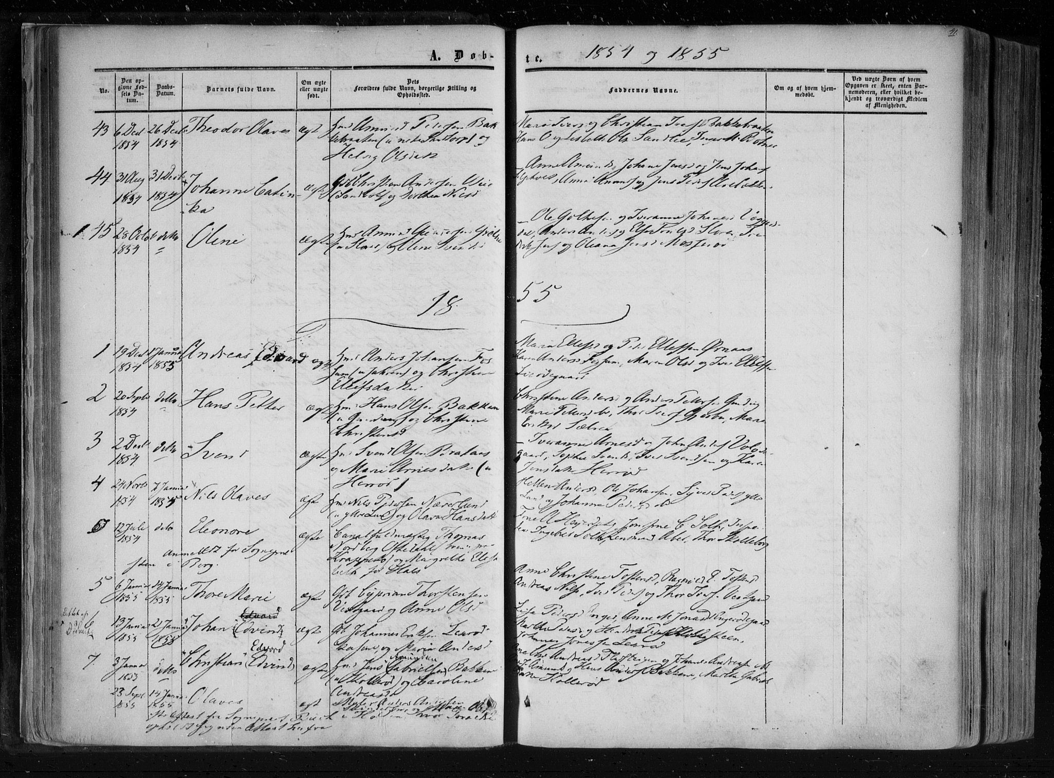 Aremark prestekontor Kirkebøker, SAO/A-10899/F/Fc/L0003: Parish register (official) no. III 3, 1850-1865, p. 41