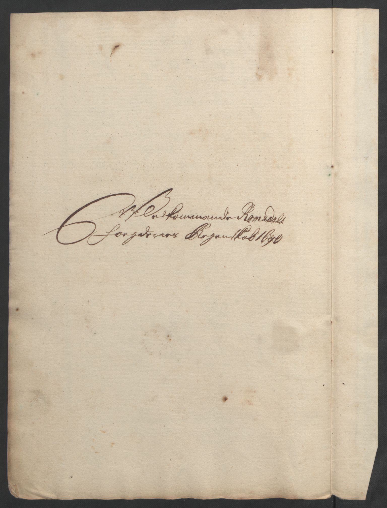 Rentekammeret inntil 1814, Reviderte regnskaper, Fogderegnskap, RA/EA-4092/R55/L3649: Fogderegnskap Romsdal, 1690-1691, p. 130
