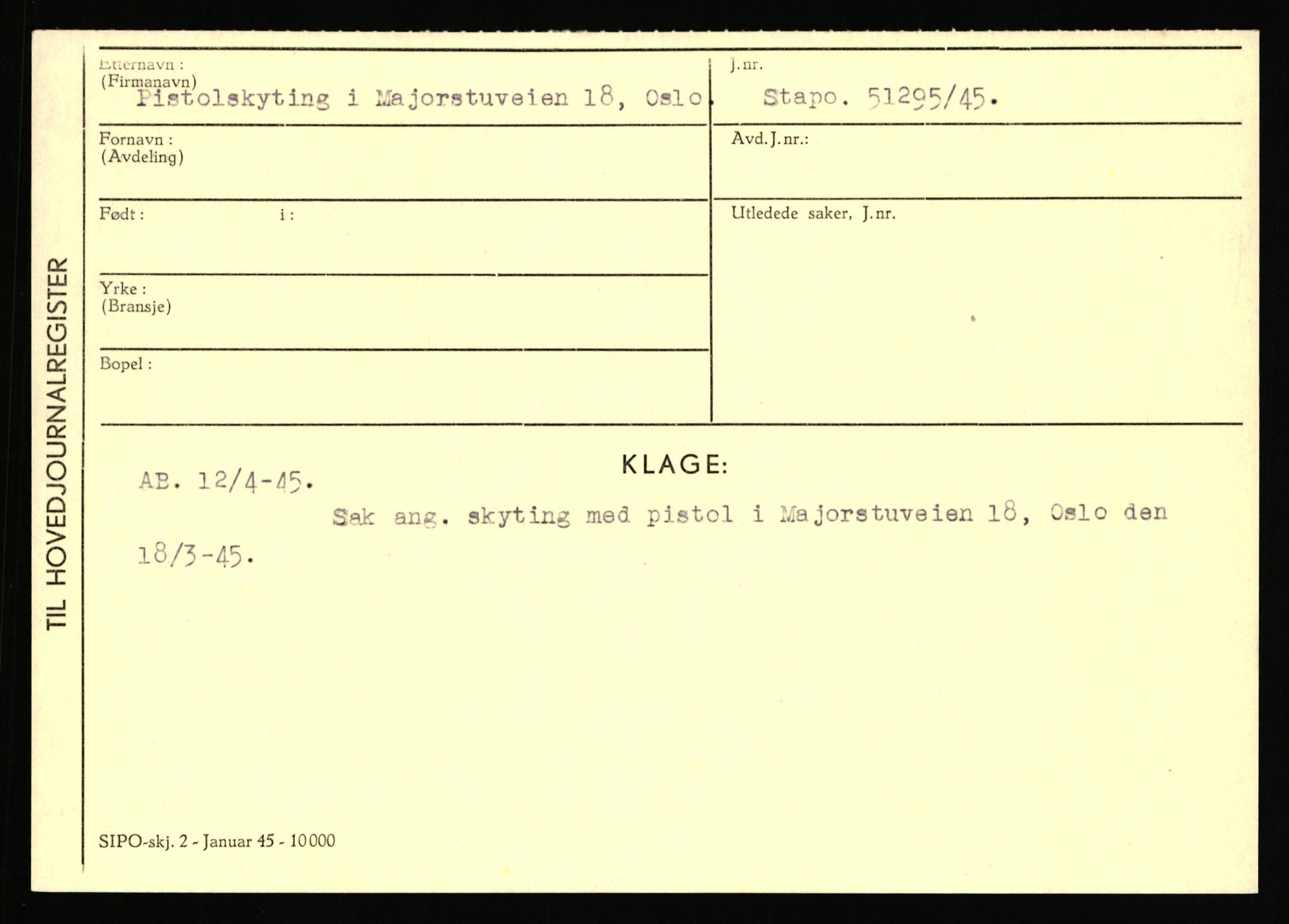 Statspolitiet - Hovedkontoret / Osloavdelingen, AV/RA-S-1329/C/Ca/L0012: Oanæs - Quistgaard	, 1943-1945, p. 4527