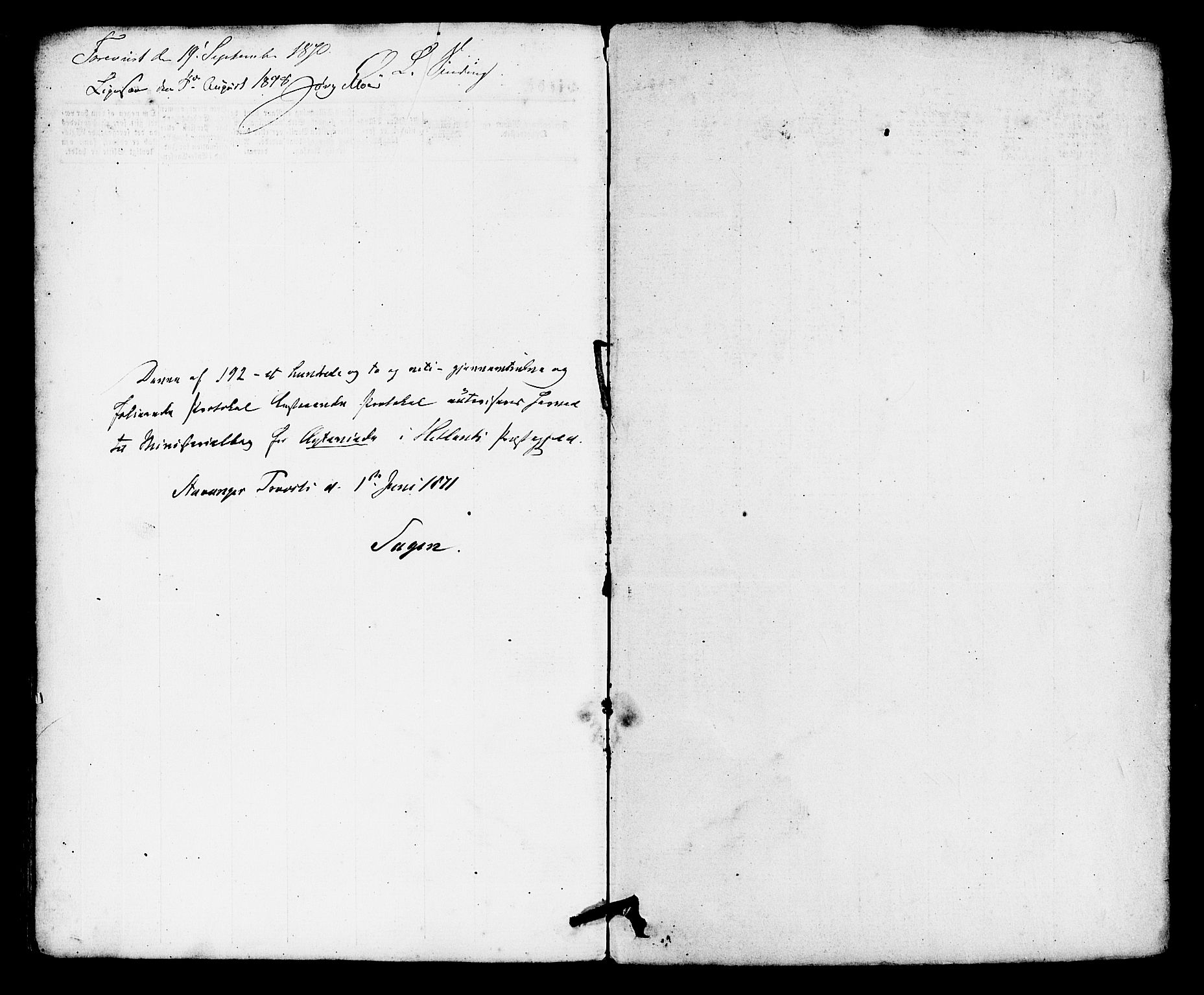Hetland sokneprestkontor, SAST/A-101826/30/30BA/L0005: Parish register (official) no. A 5, 1869-1884