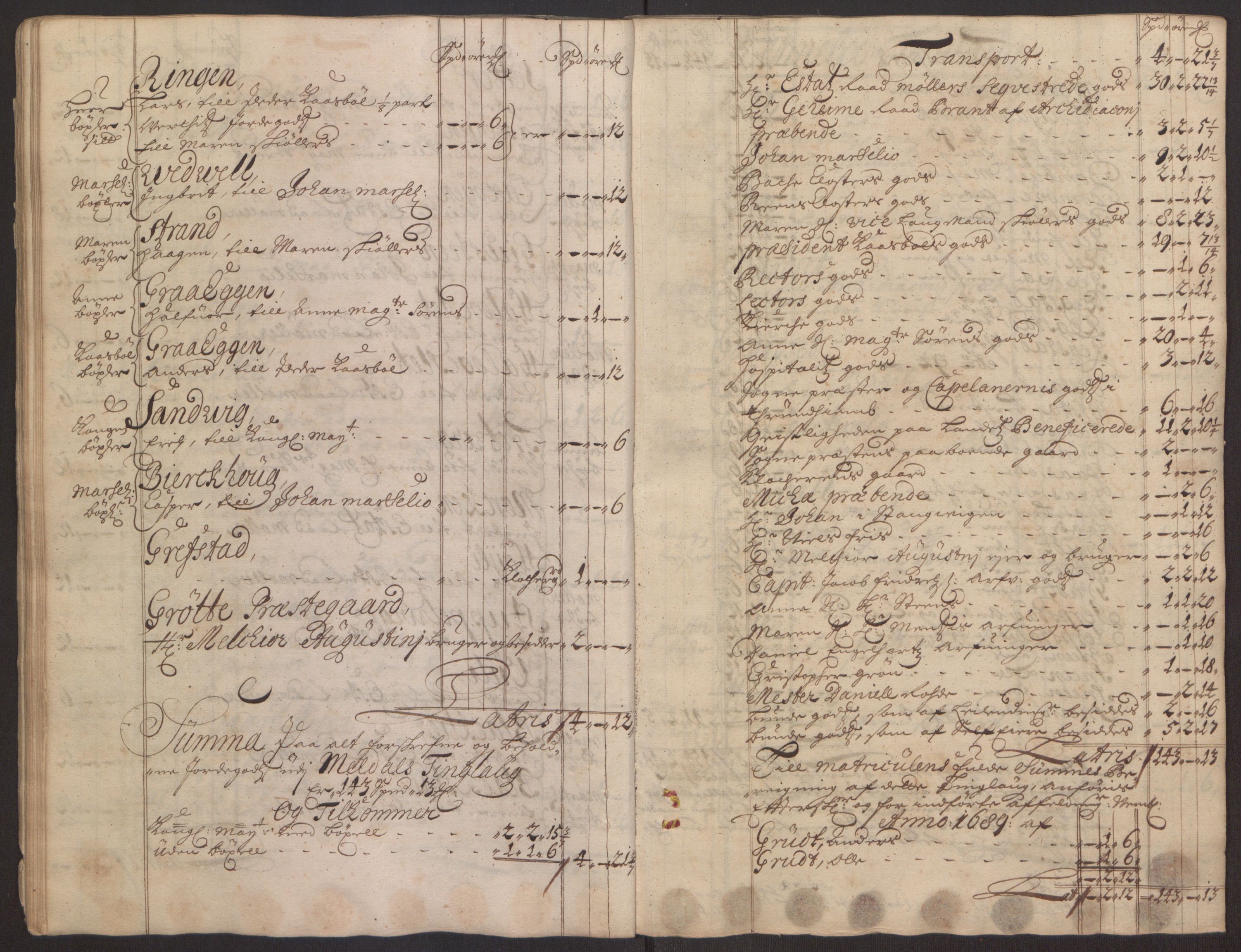 Rentekammeret inntil 1814, Reviderte regnskaper, Fogderegnskap, AV/RA-EA-4092/R60/L3944: Fogderegnskap Orkdal og Gauldal, 1694, p. 32