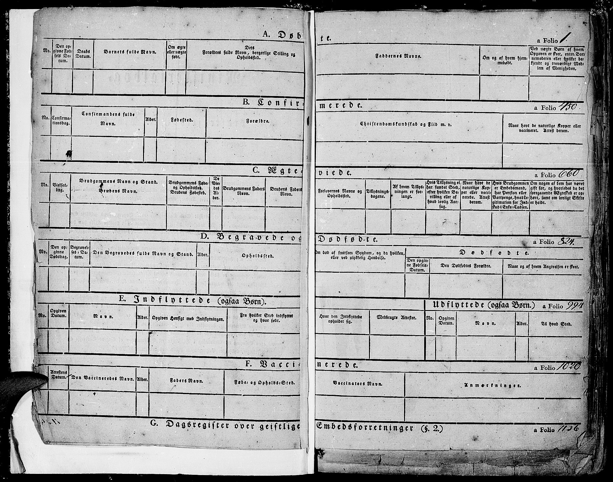 Gran prestekontor, AV/SAH-PREST-112/H/Ha/Haa/L0010: Parish register (official) no. 10, 1824-1842