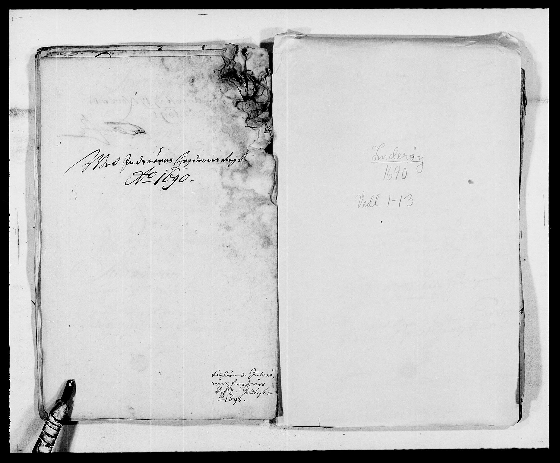 Rentekammeret inntil 1814, Reviderte regnskaper, Fogderegnskap, RA/EA-4092/R63/L4307: Fogderegnskap Inderøy, 1690-1691, p. 181