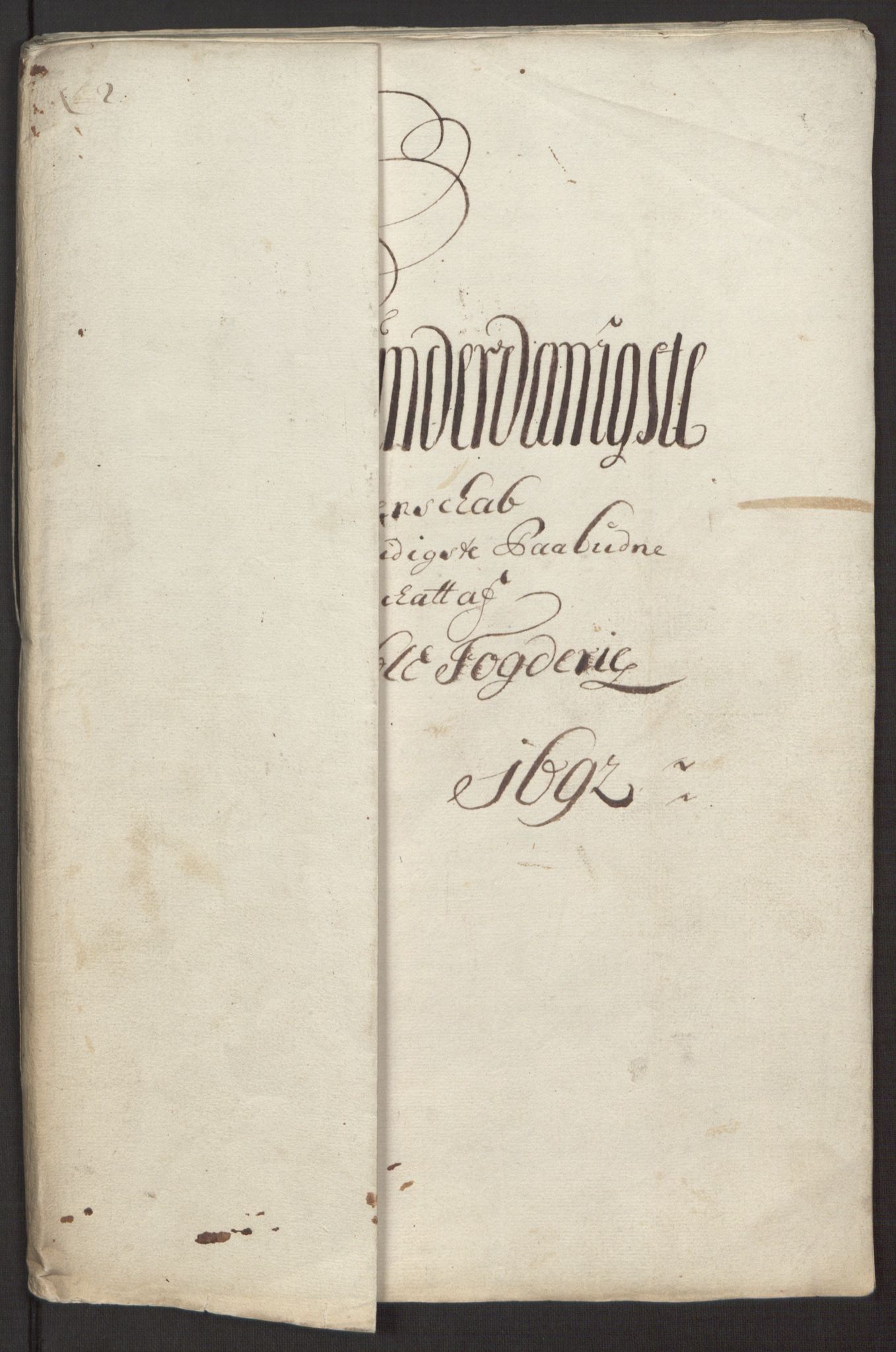 Rentekammeret inntil 1814, Reviderte regnskaper, Fogderegnskap, RA/EA-4092/R34/L2052: Fogderegnskap Bamble, 1692-1693, p. 163