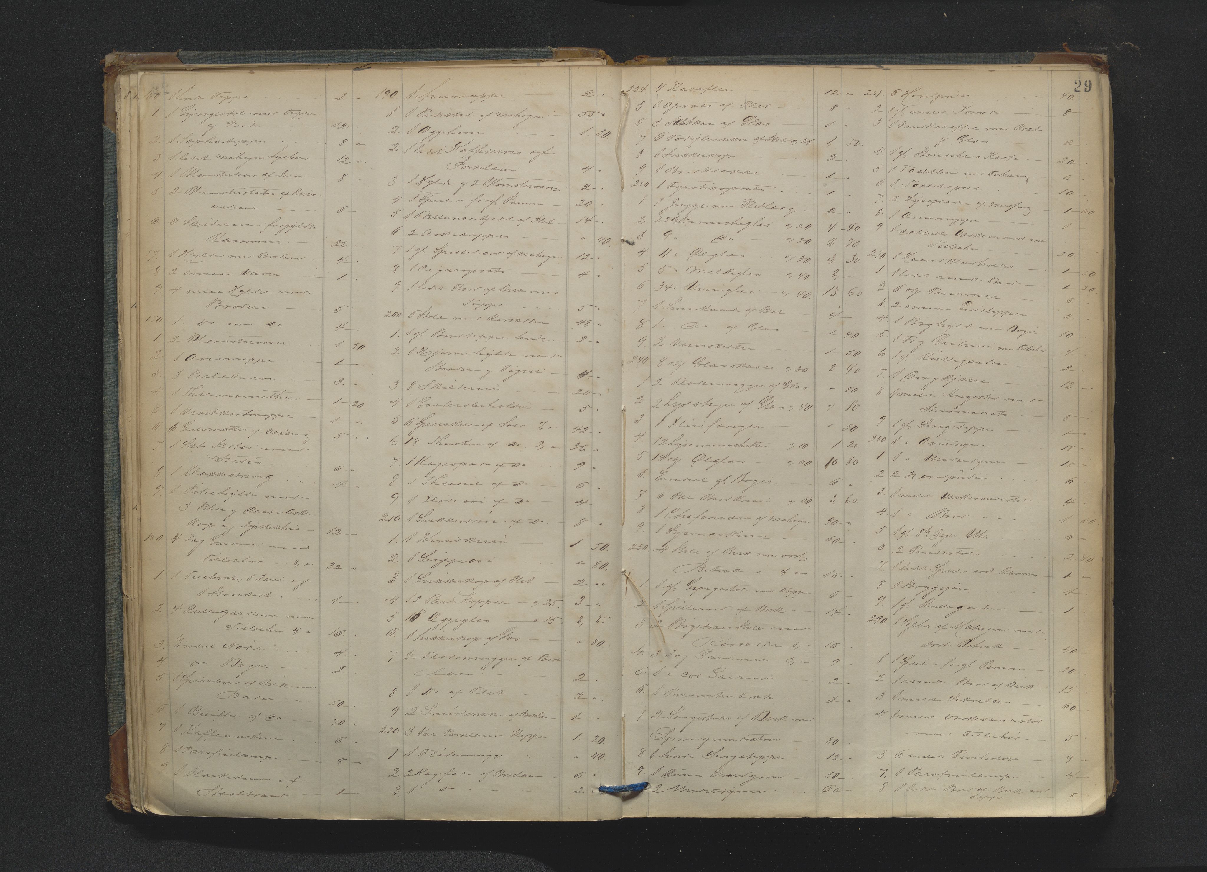 Drammen byfogd, AV/SAKO-A-222/H/Hb/Hbb/L0004: Registreringsprotokoll., 1878-1885, p. 29