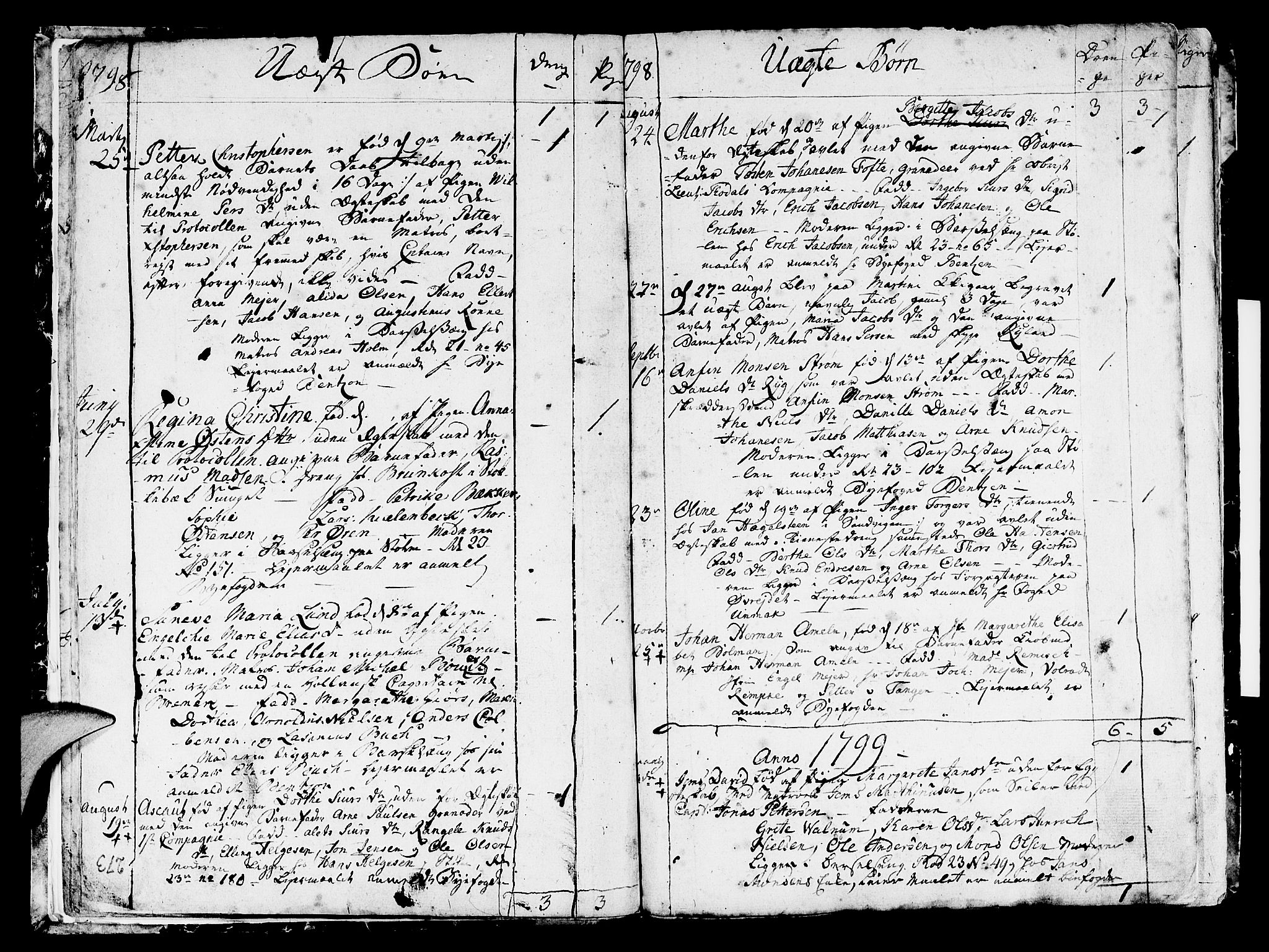 Korskirken sokneprestembete, SAB/A-76101/H/Haa/L0006: Parish register (official) no. A 6, 1790-1820, p. 273