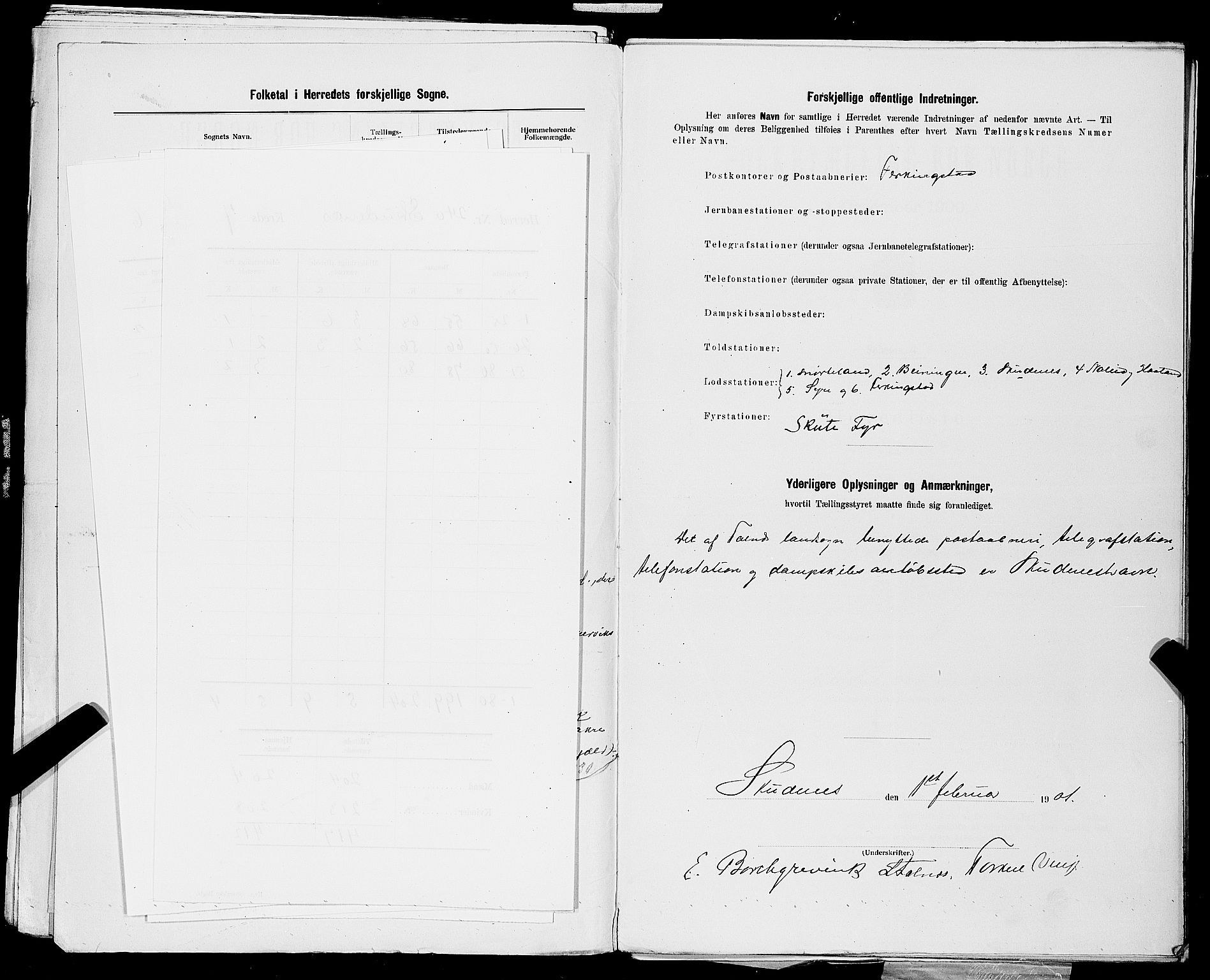 SAST, 1900 census for Skudenes, 1900, p. 12