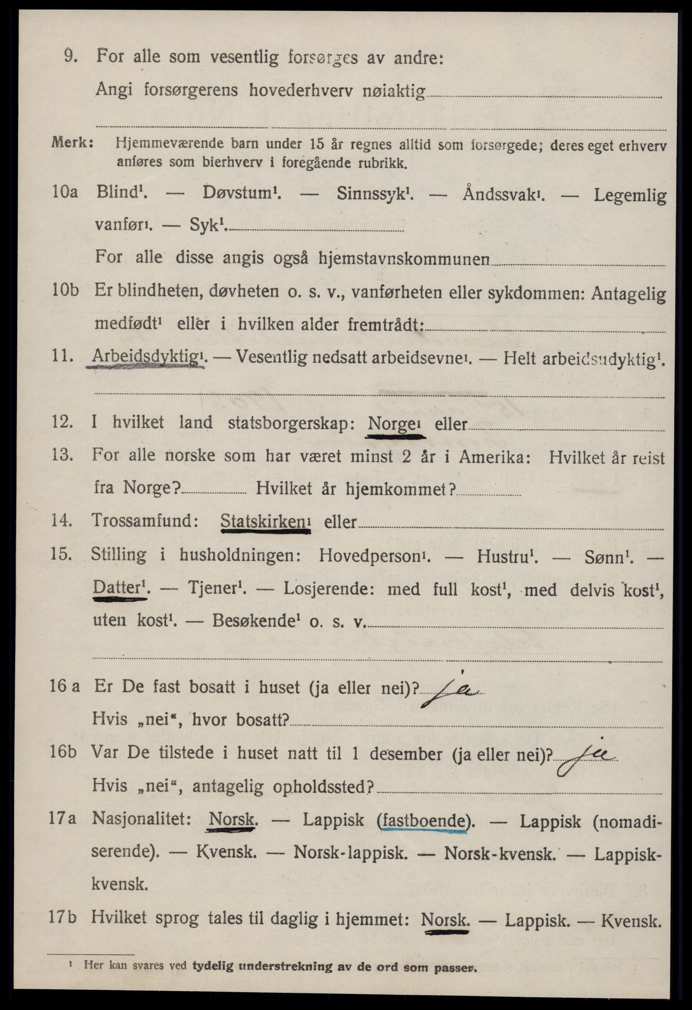 SAT, 1920 census for Horg, 1920, p. 4067